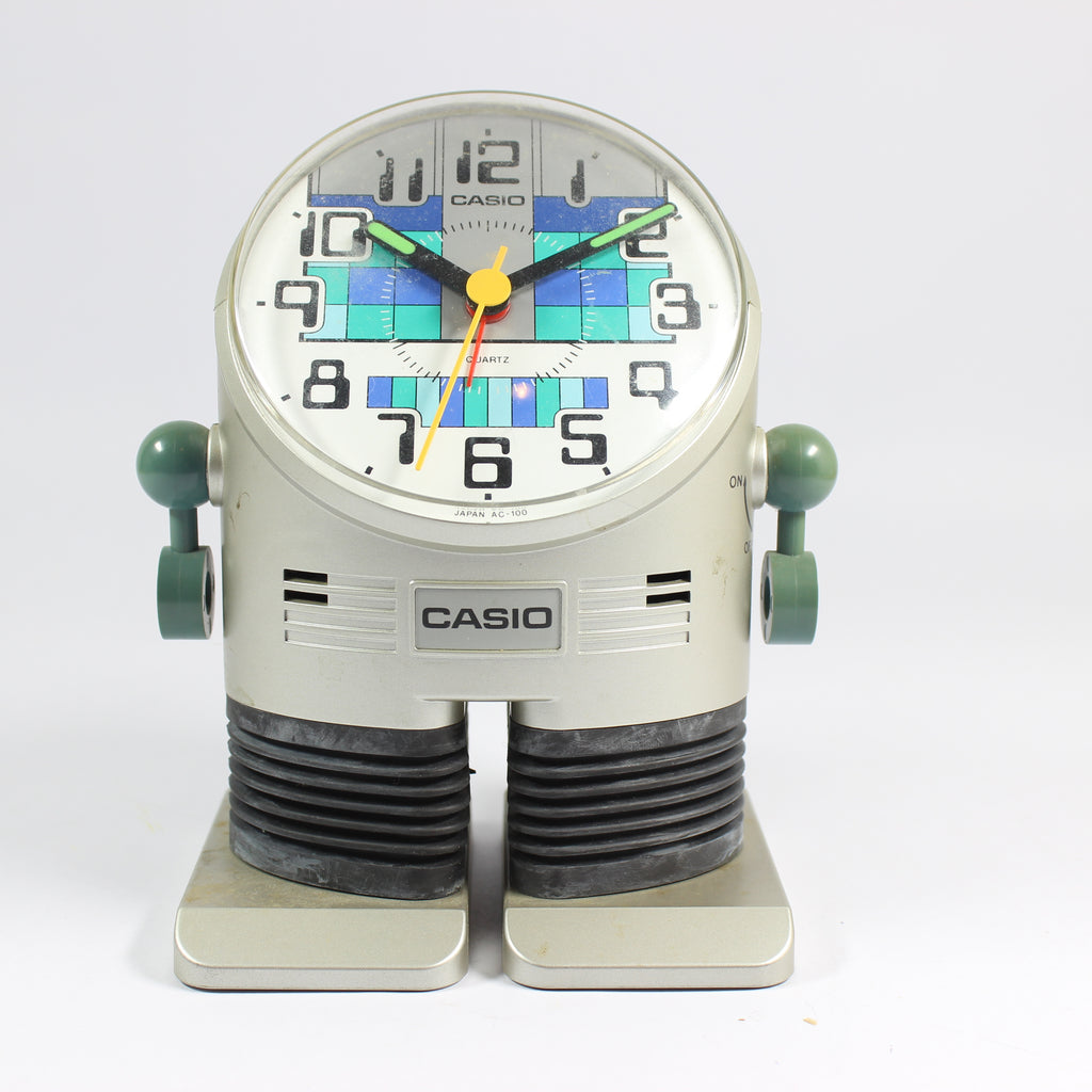 Robot Alarm Clock - Silver (1980)