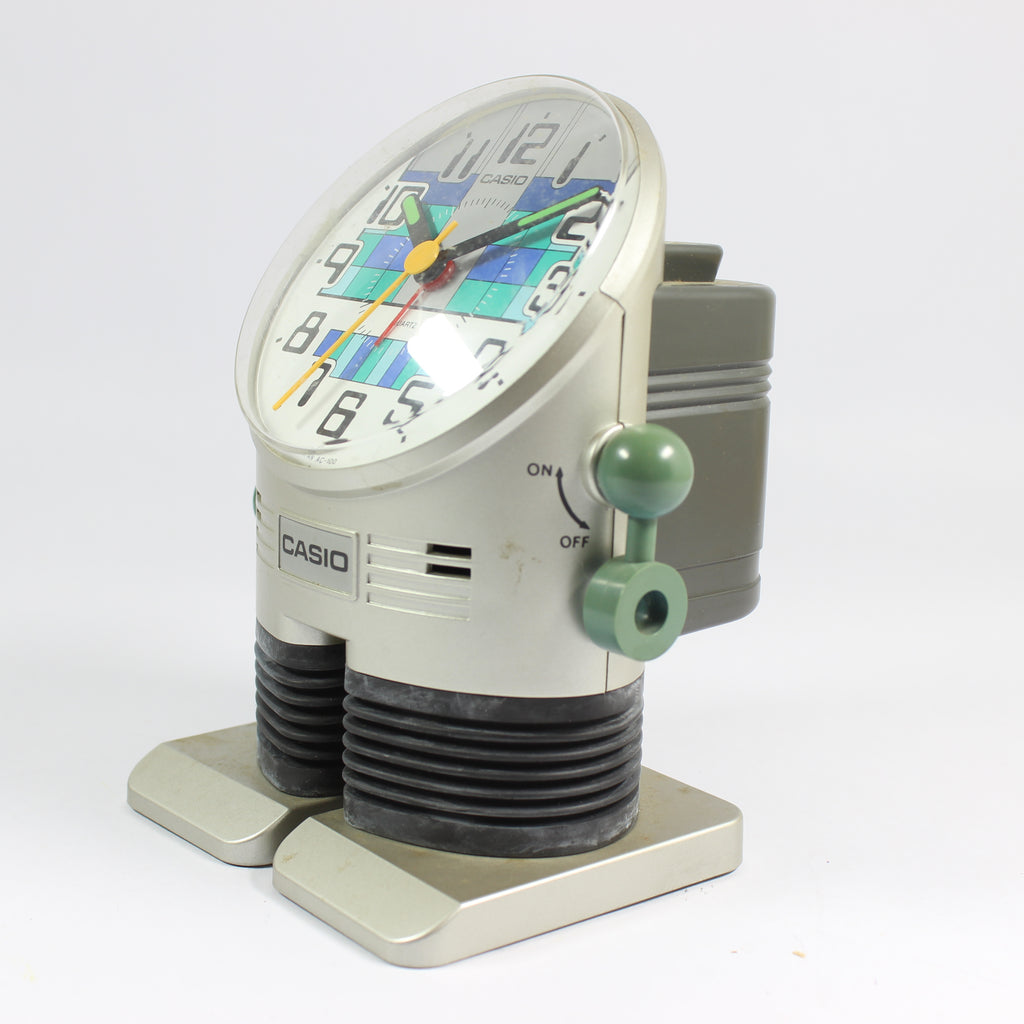Robot Alarm Clock - Silver (1980) - Image 2