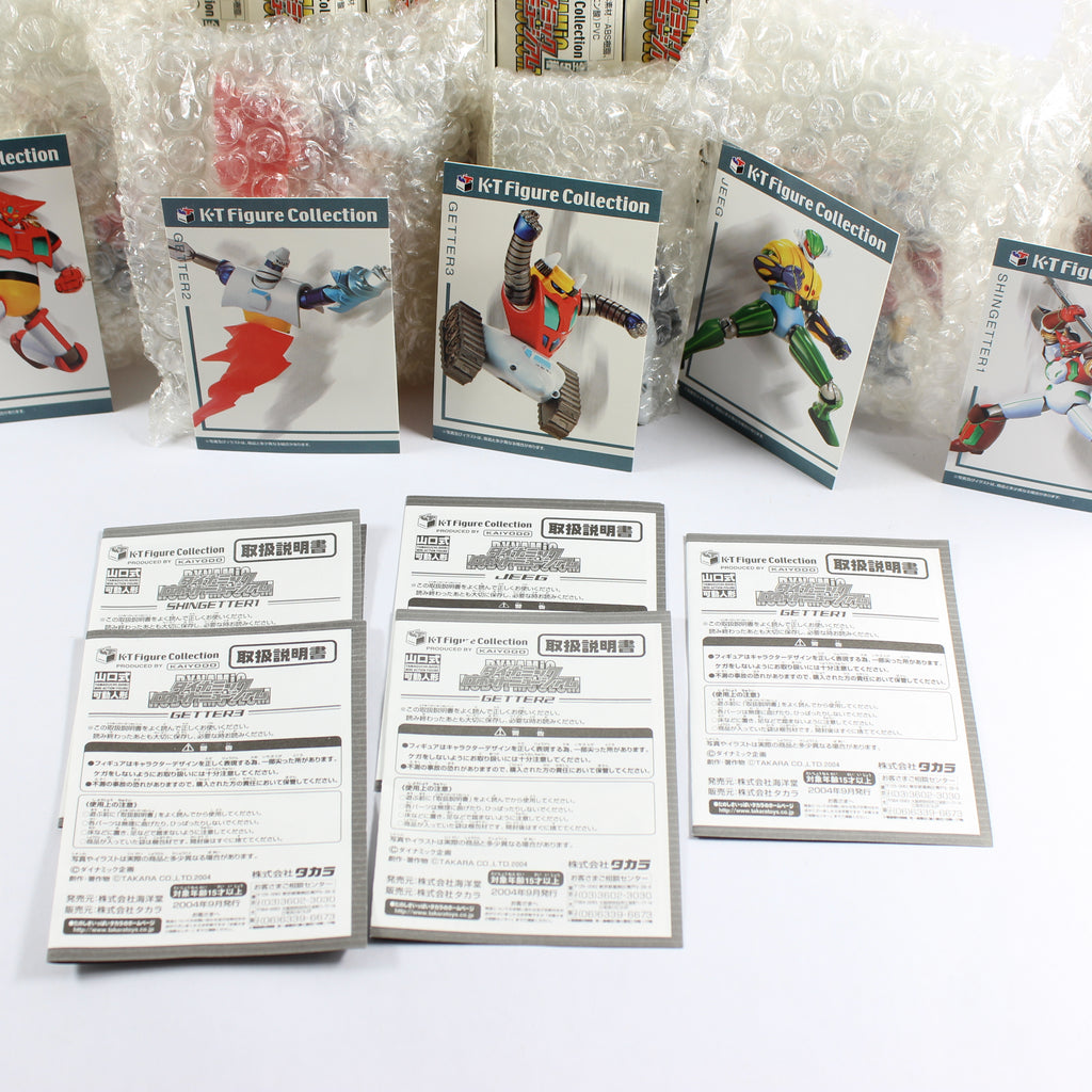 K-T Figure Collection - Getter 1, 2, 3, Shingetter, and Jeeg (2004) - Image 2