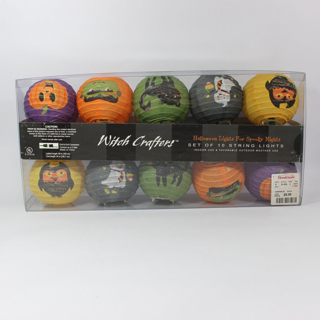 Lantern Style Set of 10 String Lights - Image 2