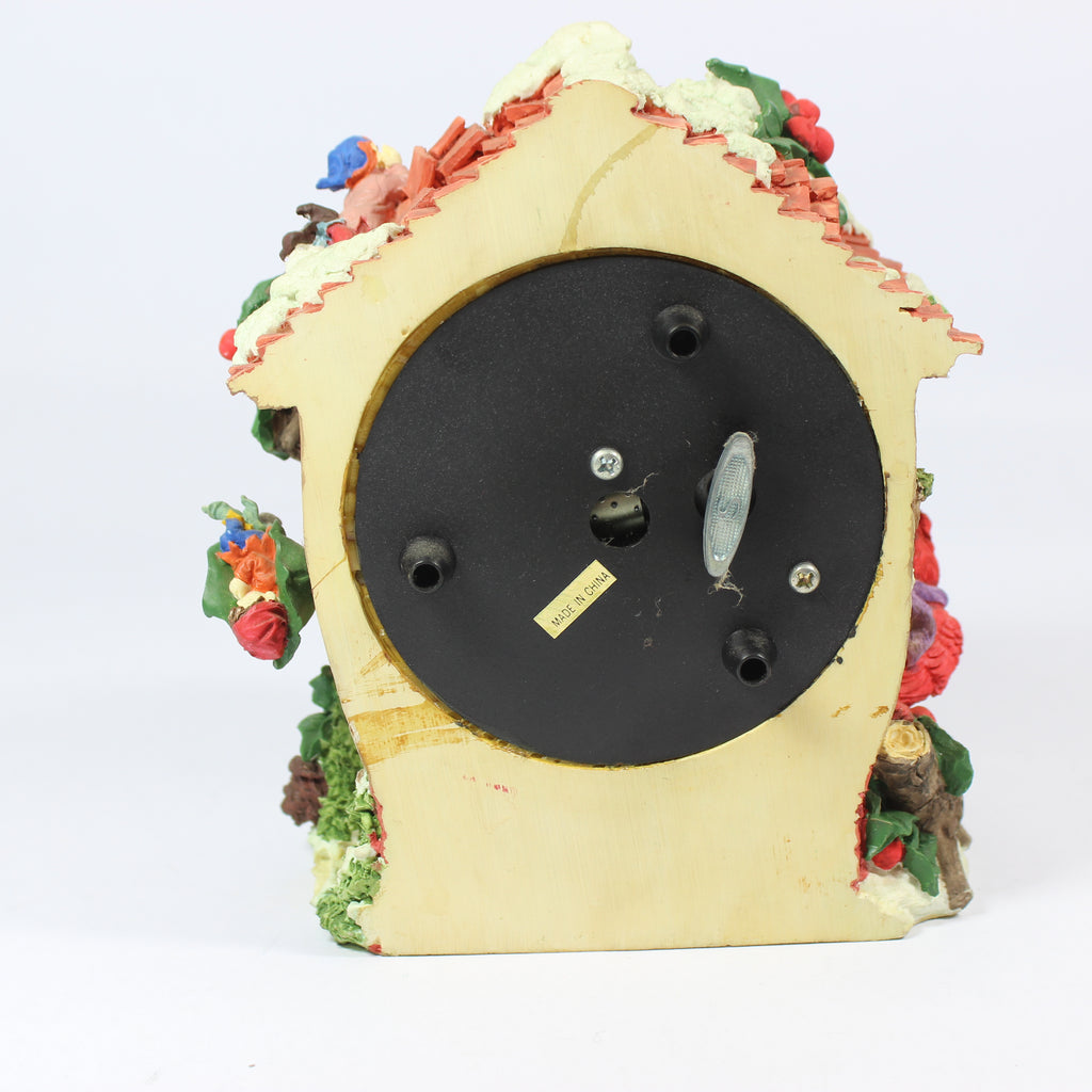 Christmas House with Elves and Clock - Side Mounted - Image 4