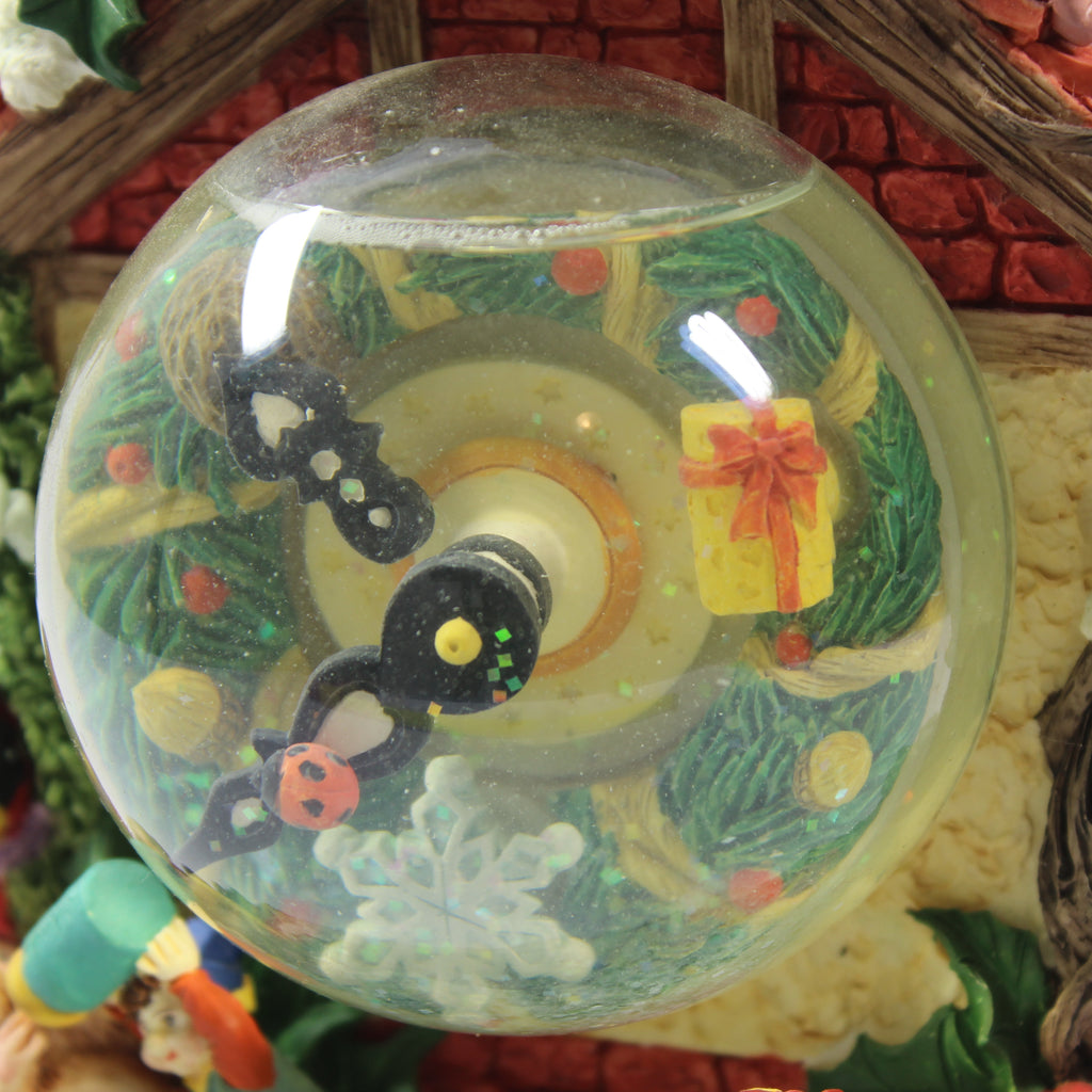 Christmas House with Elves and Clock - Side Mounted - Image 6