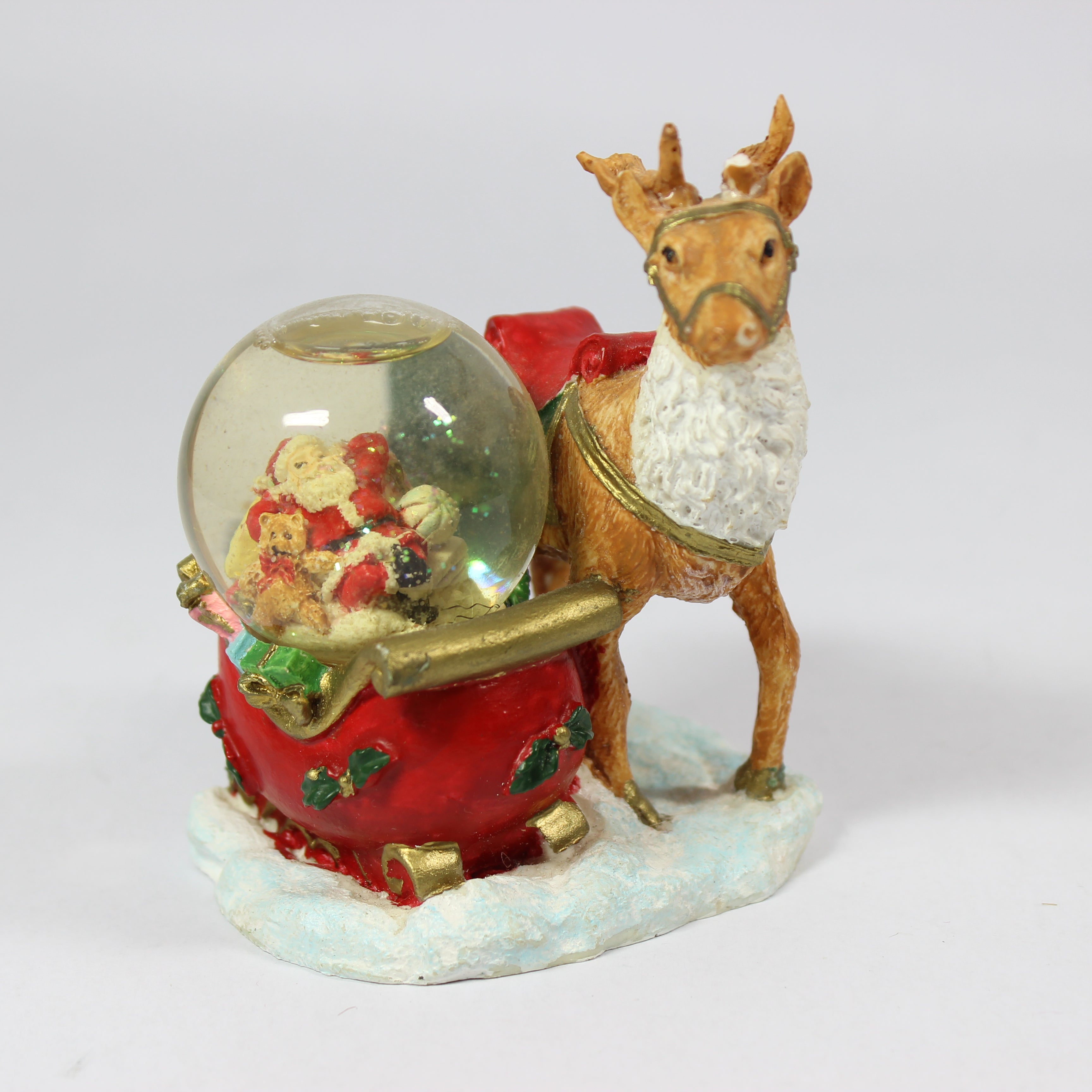 Santa Claus Sleigh and Reindeer