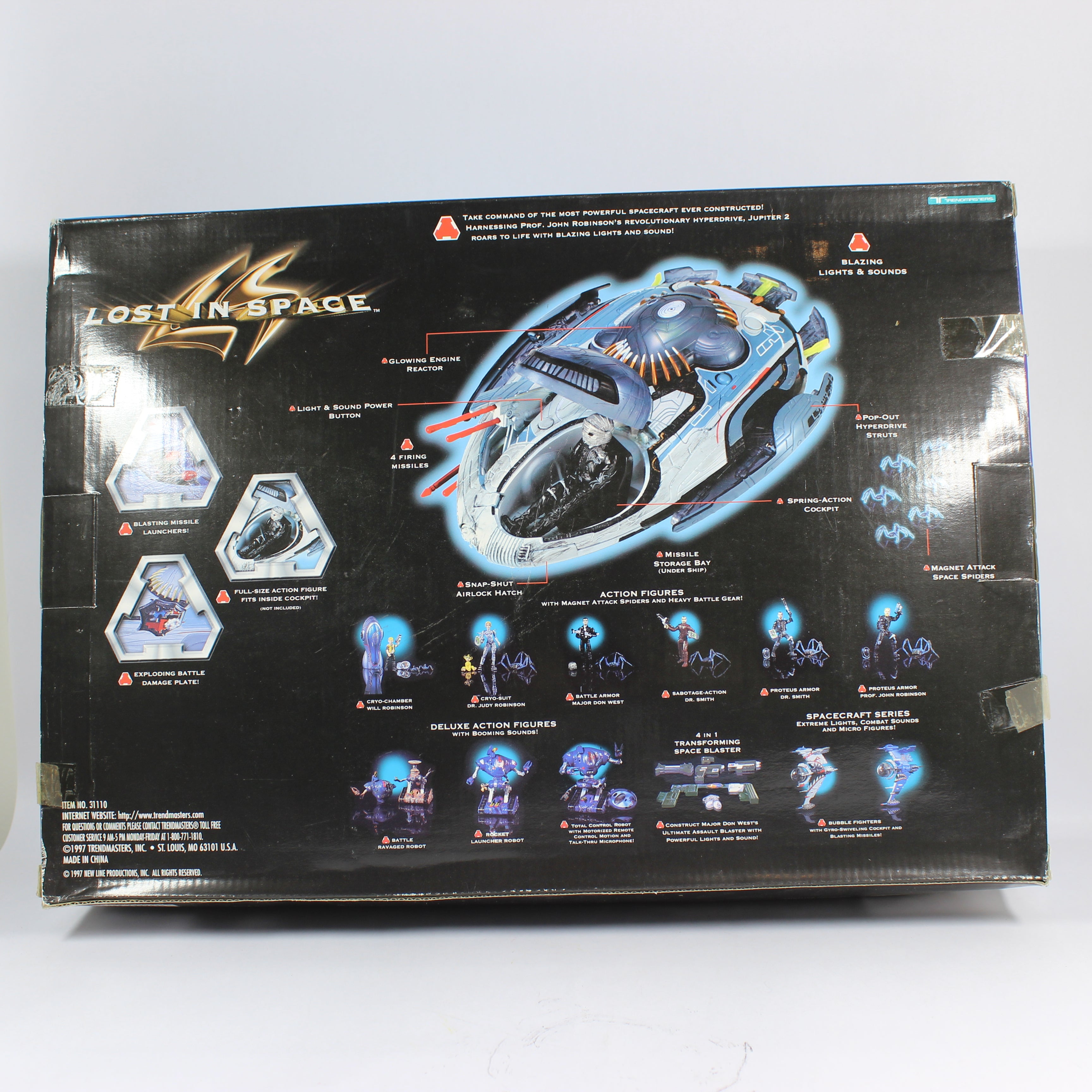 Lost in Space: Deluxe Transforming Jupiter 2 (1997) - Image 2