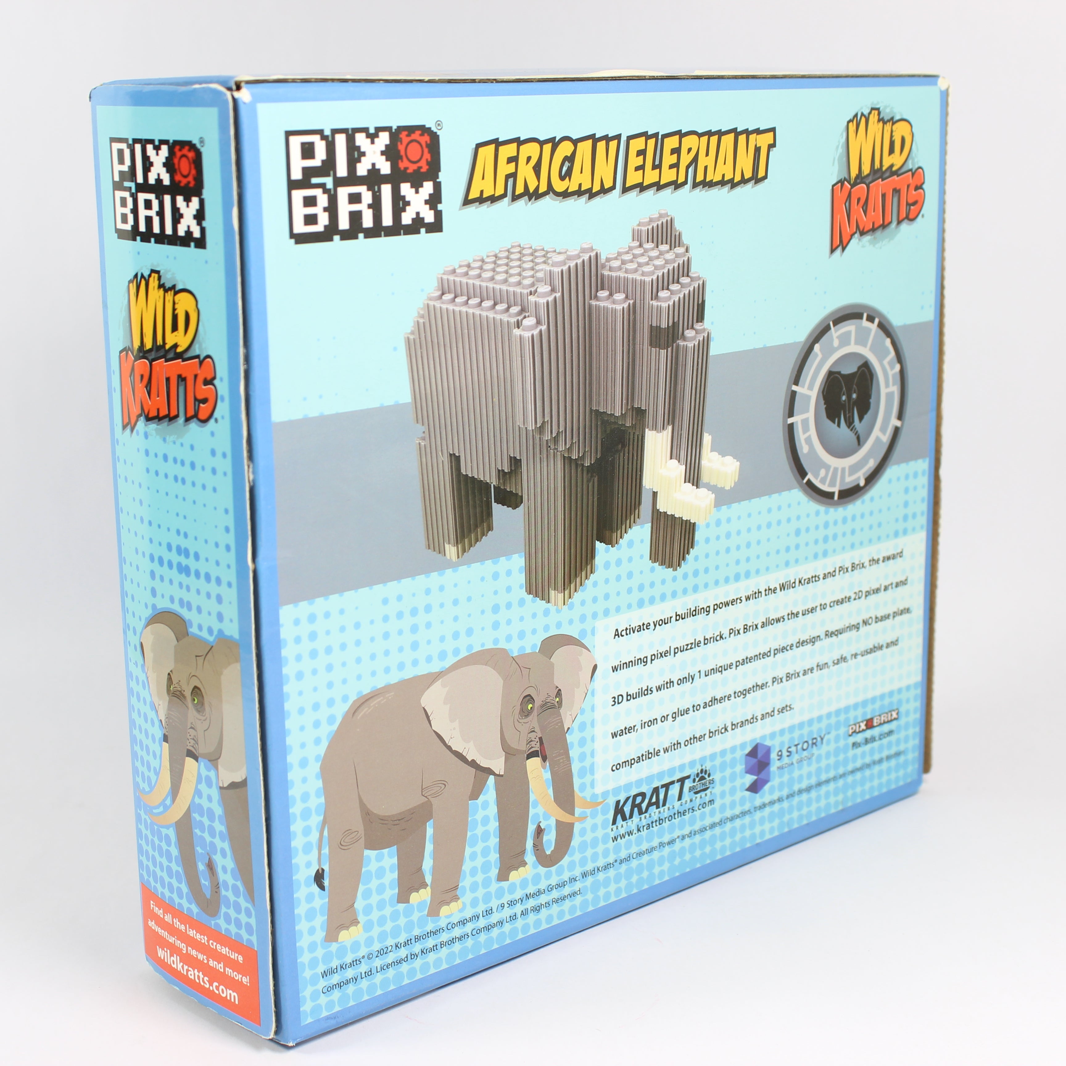 Wild Kratts Pixel Art Kit - African Elephant (2022) - Image 3