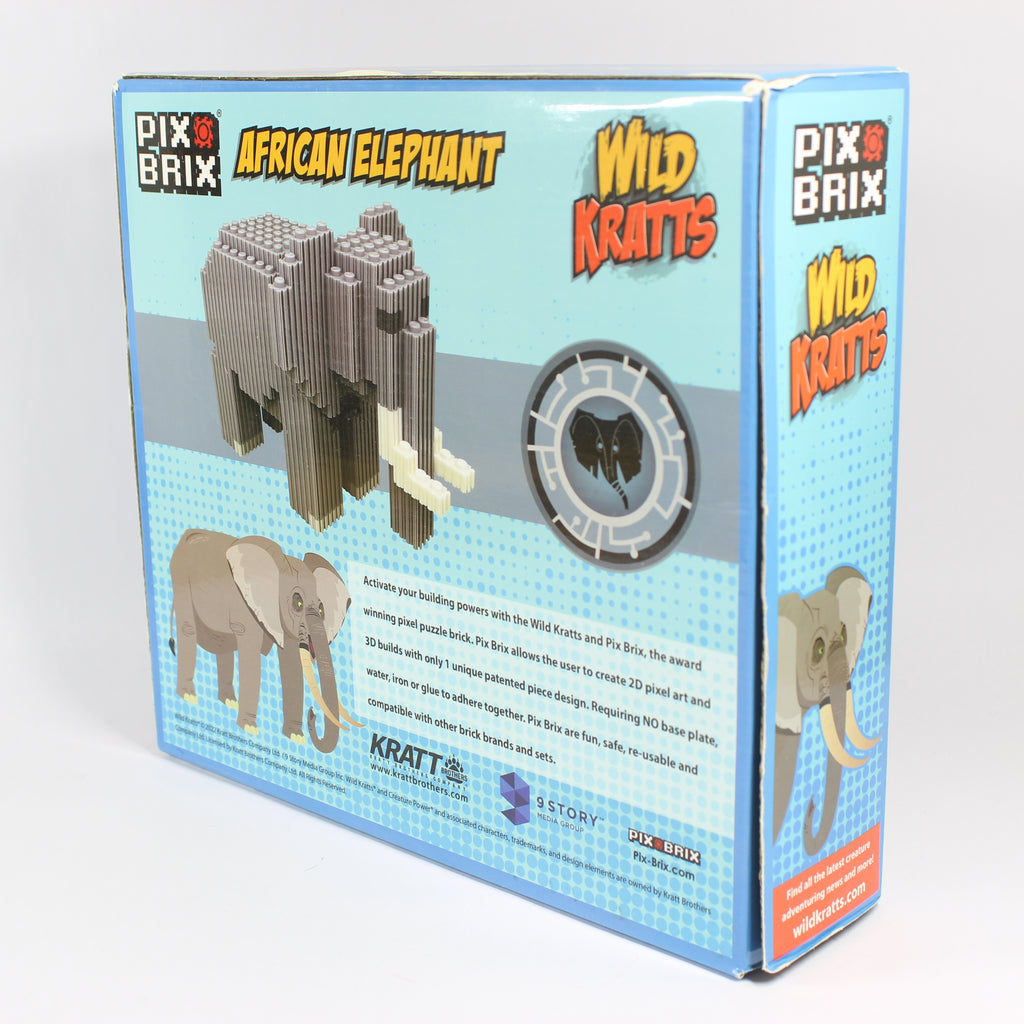 Wild Kratts Pixel Art Kit - African Elephant (2022) - Image 4