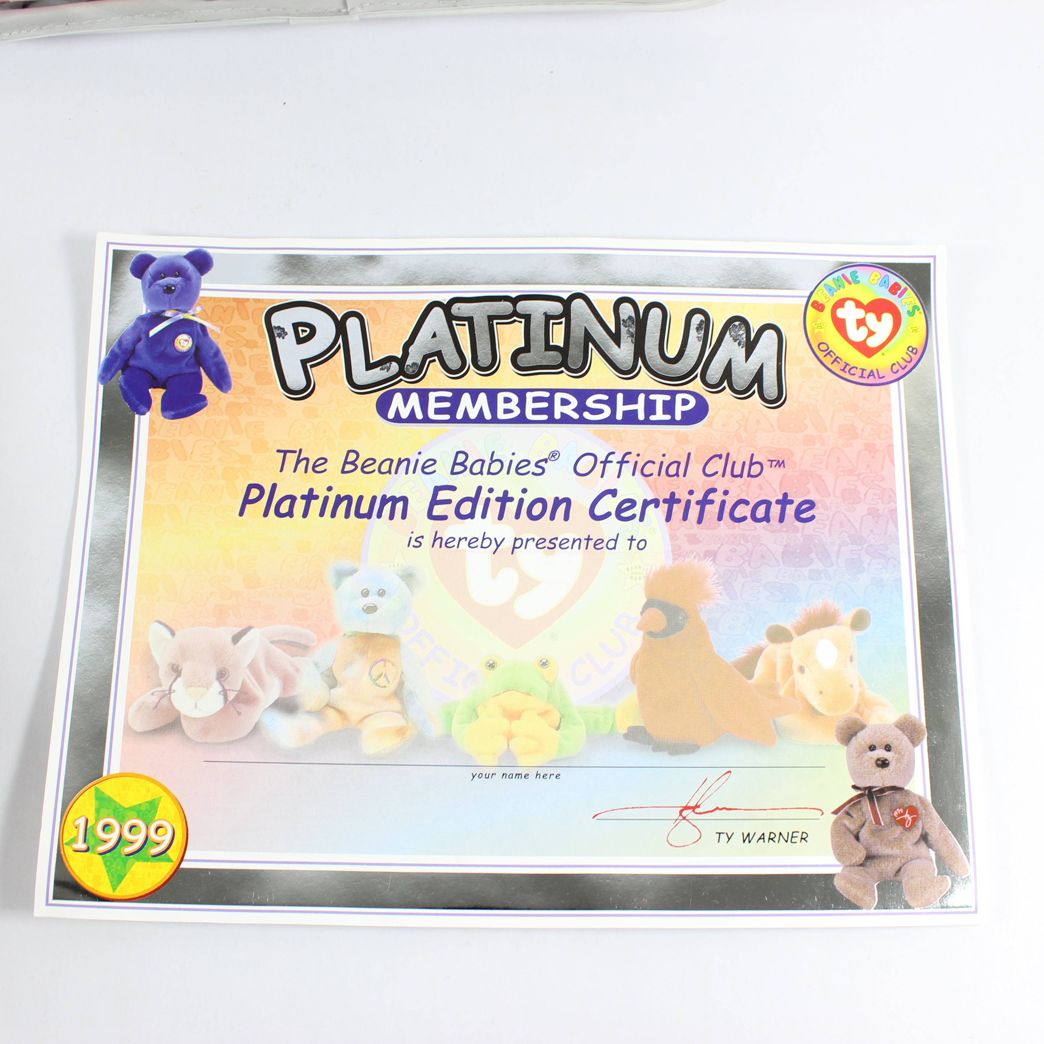 Beanie Babies: Platinum Edition Club Kit (1995) - Image 12