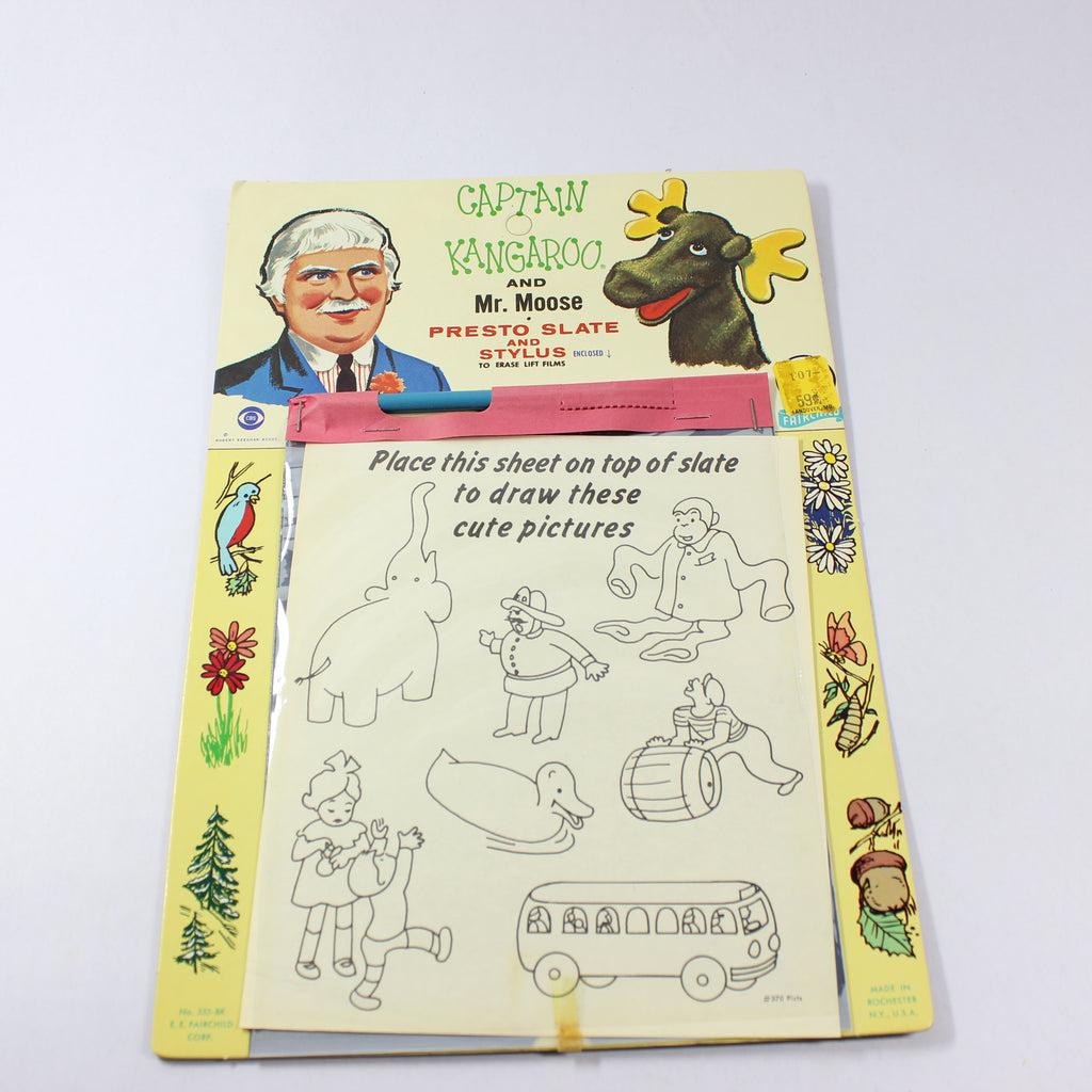 Captain Kangaroo and Mr. Moose - Presto Slate and Stylus (1960)