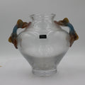 Crystal Daum Iris Vase