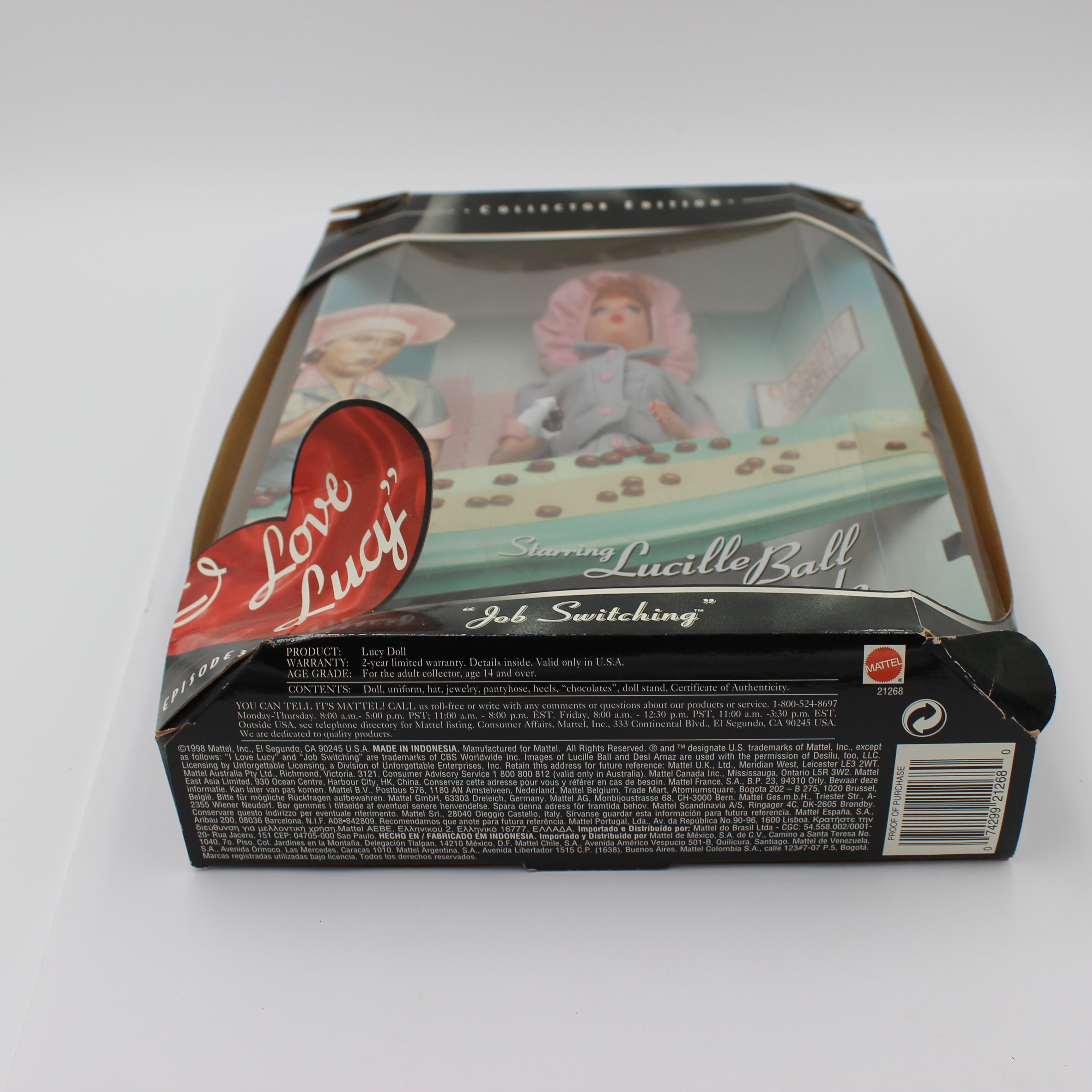 I Love Lucy "Job Switching" Barbie (1998)