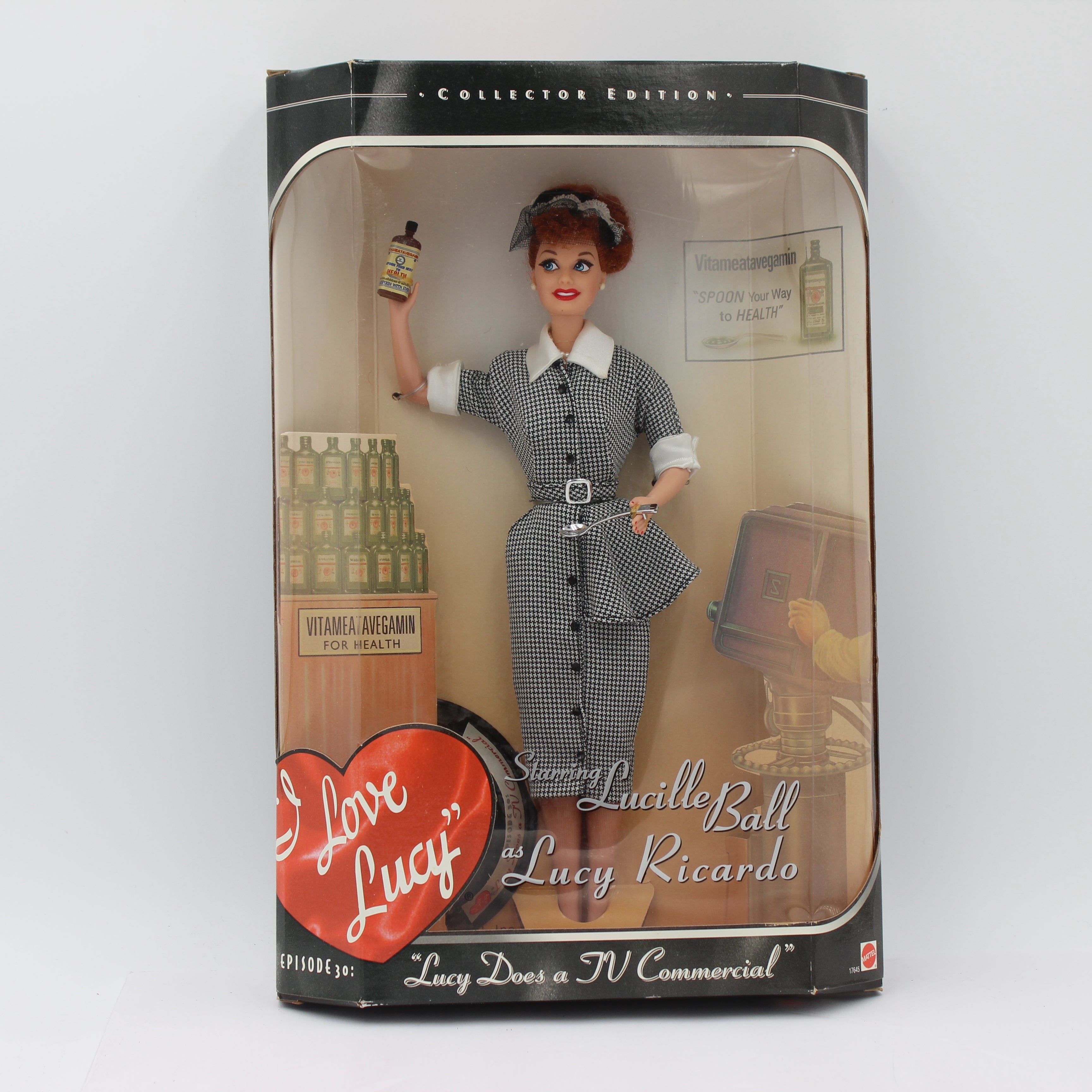 I Love Lucy "Lucy Does a TV Commercial" Barbie (1997)