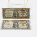 1935-A (2x) One Dollar Silver Certificate Hawaii Emergency Issue (4664)