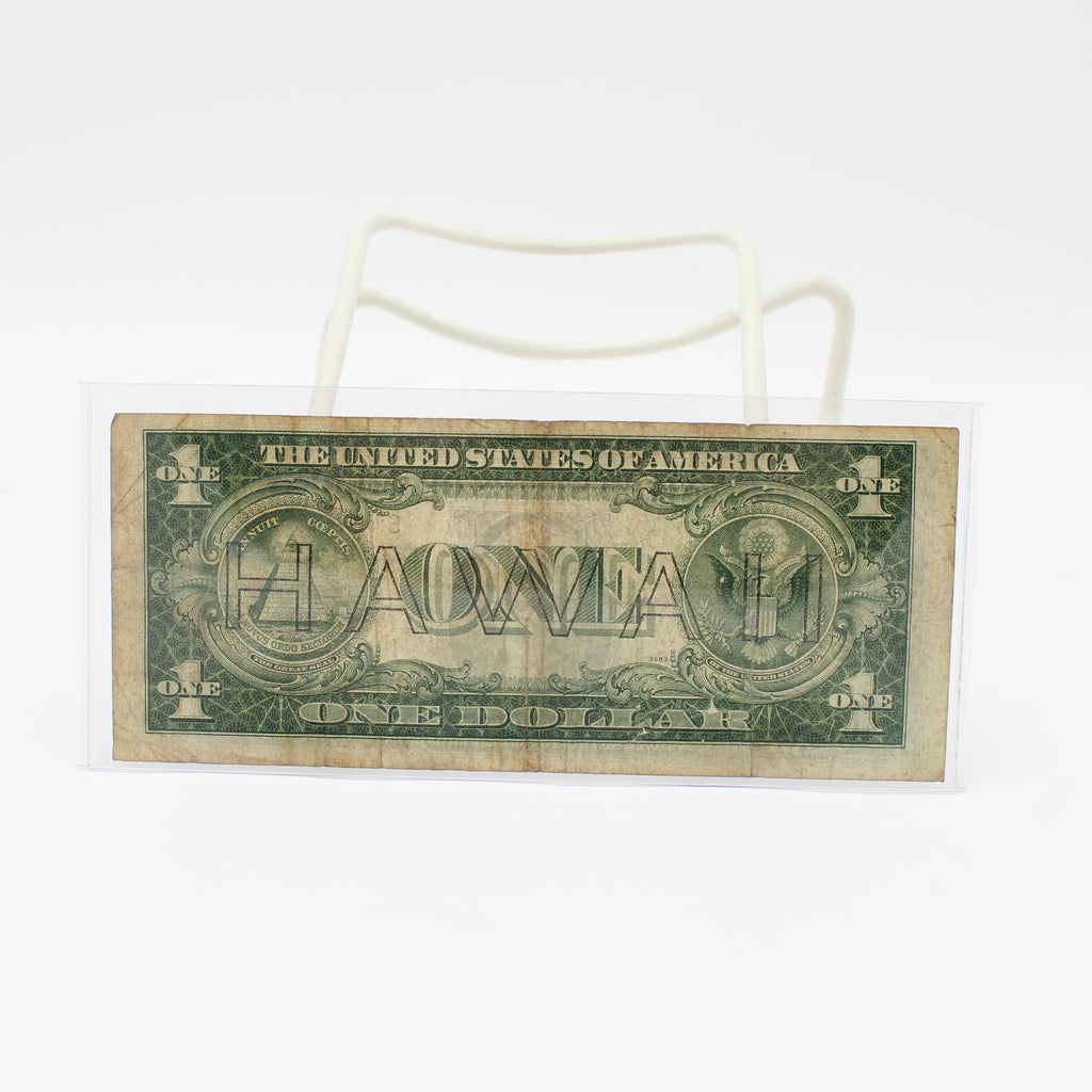 1935-A (2x) One Dollar Silver Certificate Hawaii Emergency Issue (4664)