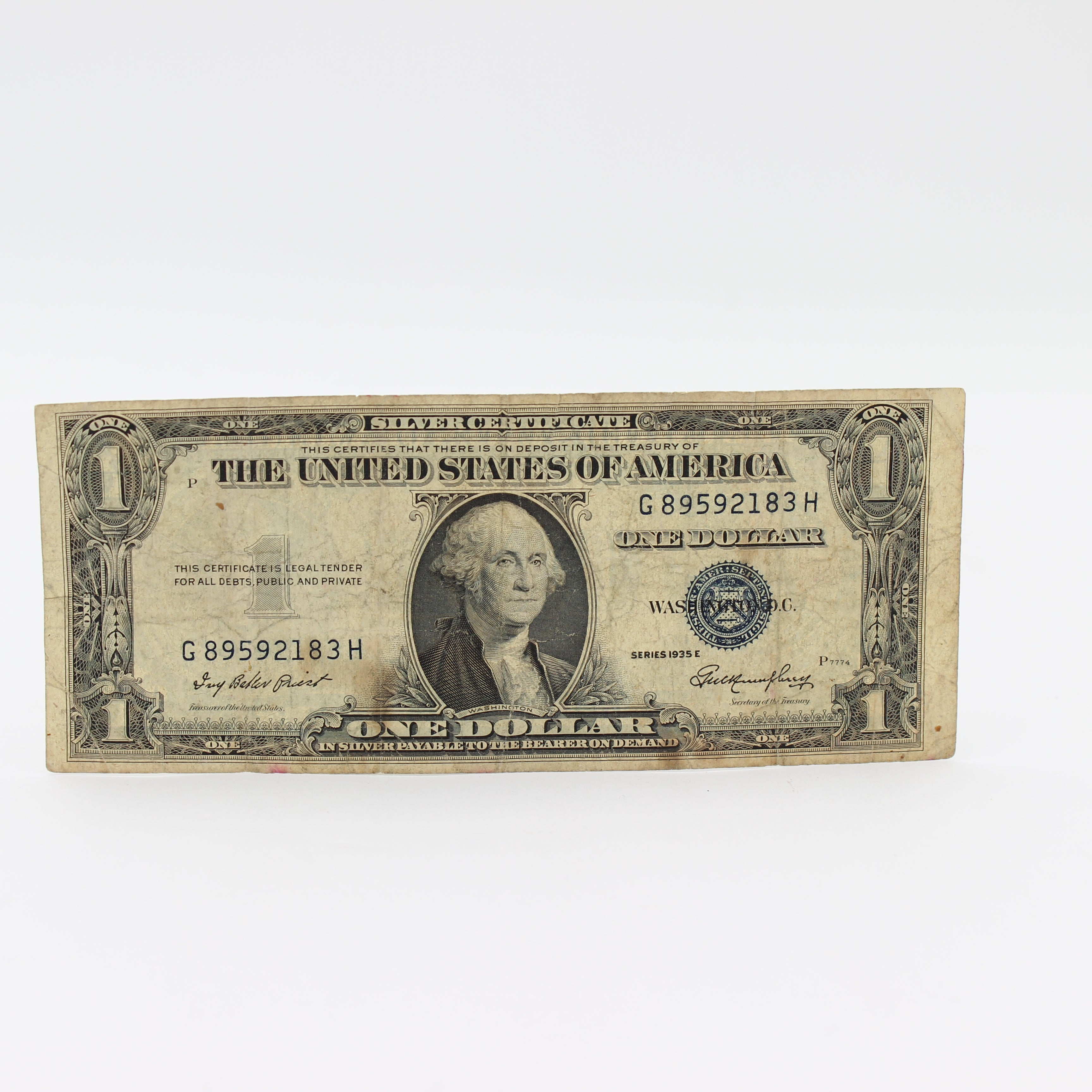 1935 - Lot of 20 - One Dollar Silver Certificate