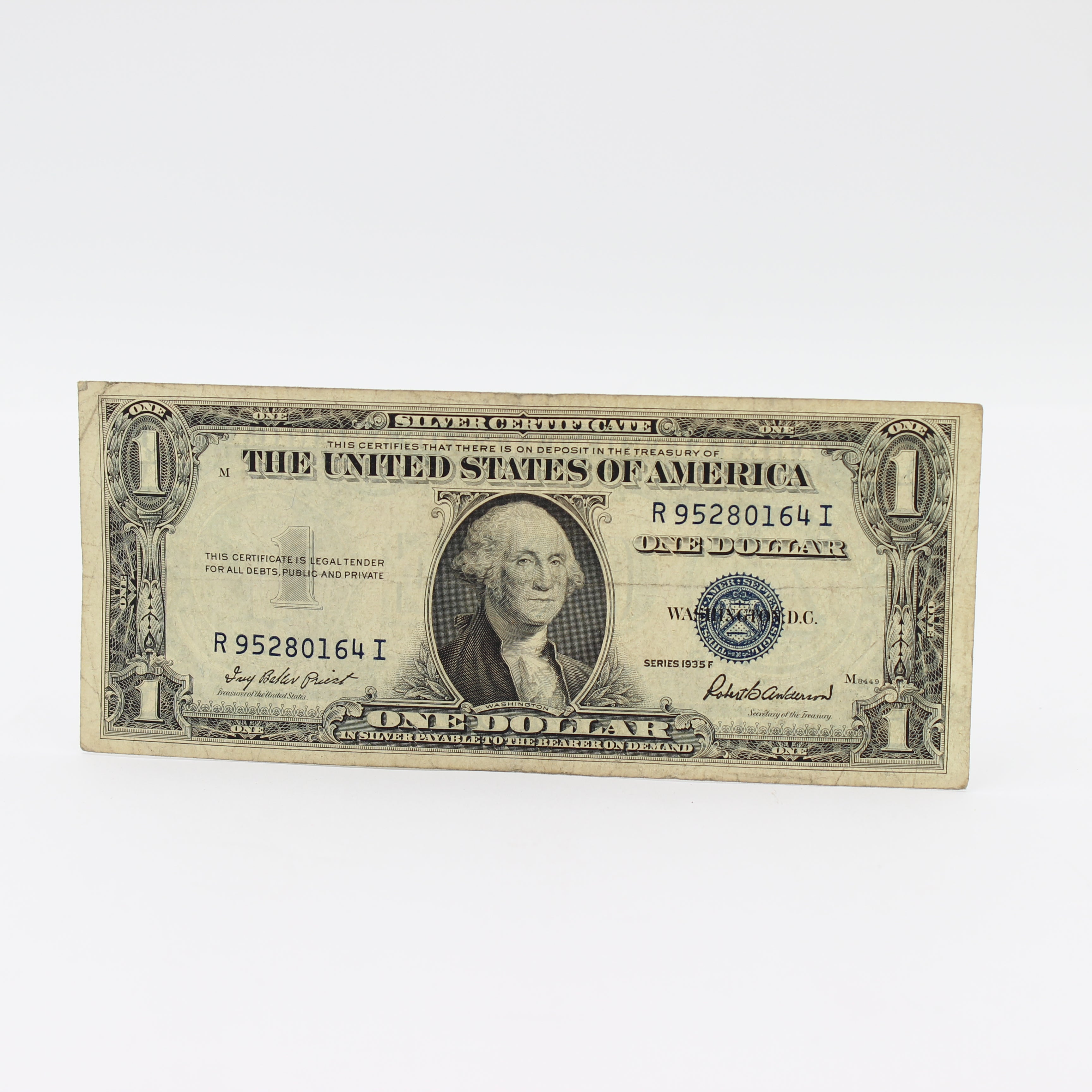 1935 - Lot of 20 - One Dollar Silver Certificate