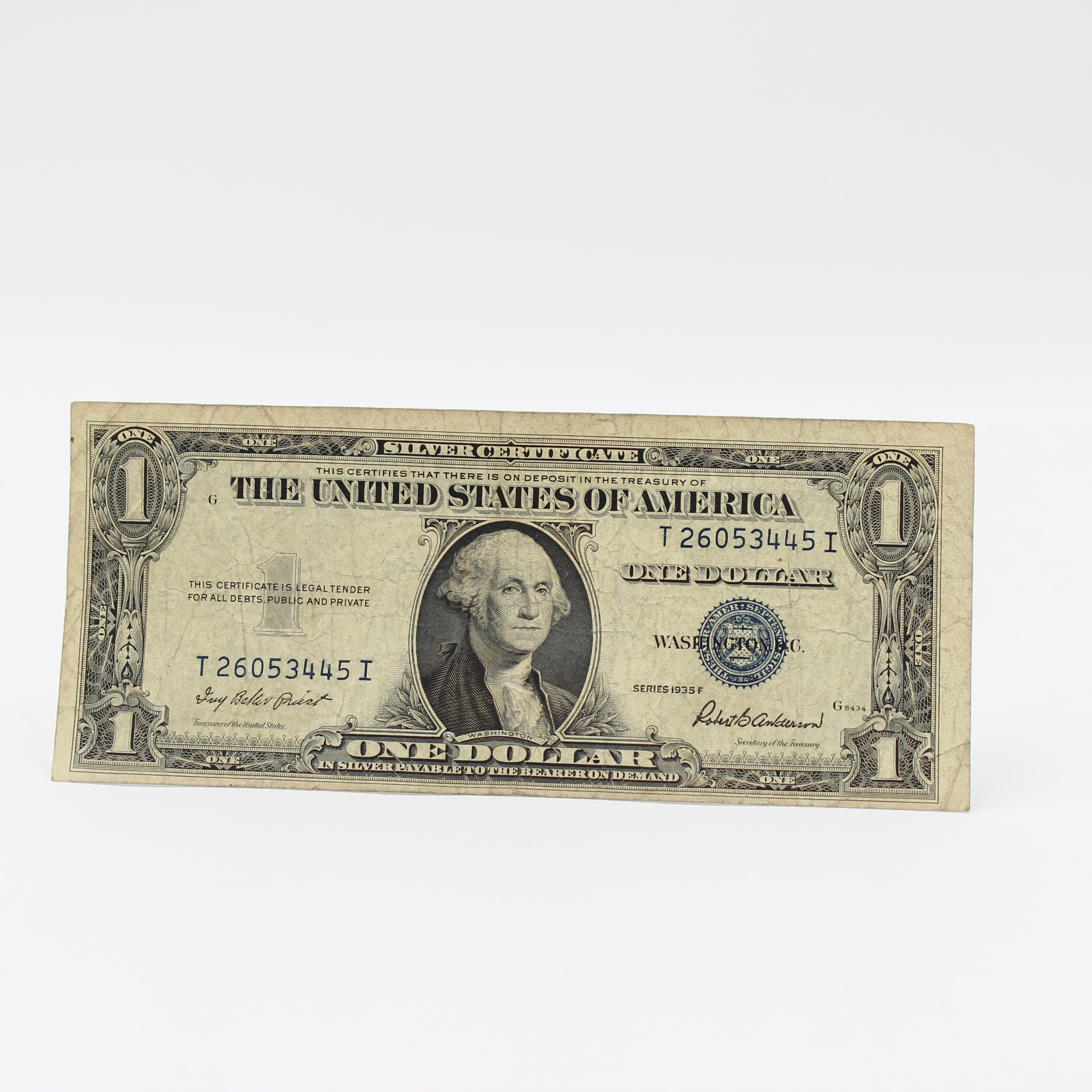 1935 - Lot of 20 - One Dollar Silver Certificate