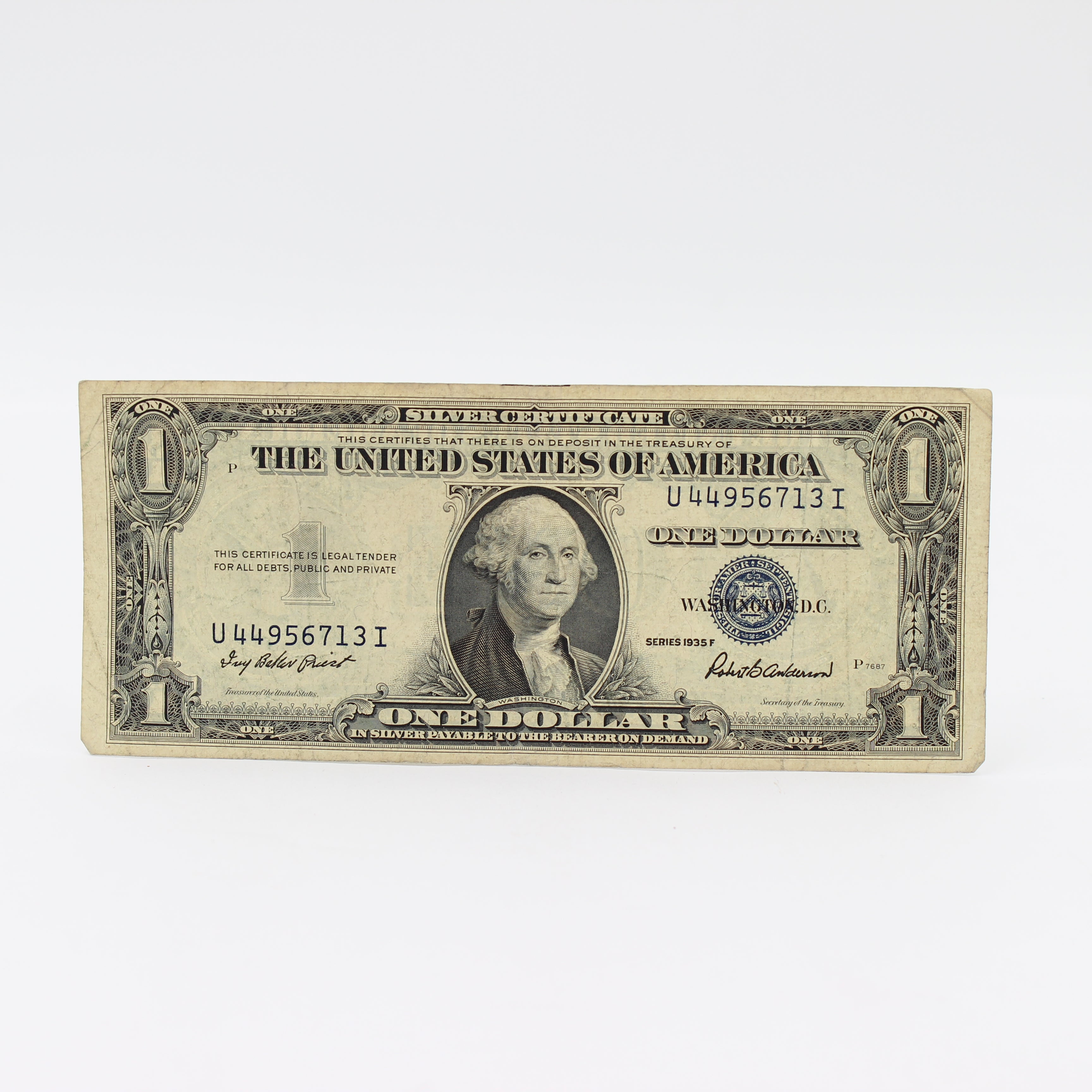 1935 - Lot of 20 - One Dollar Silver Certificate