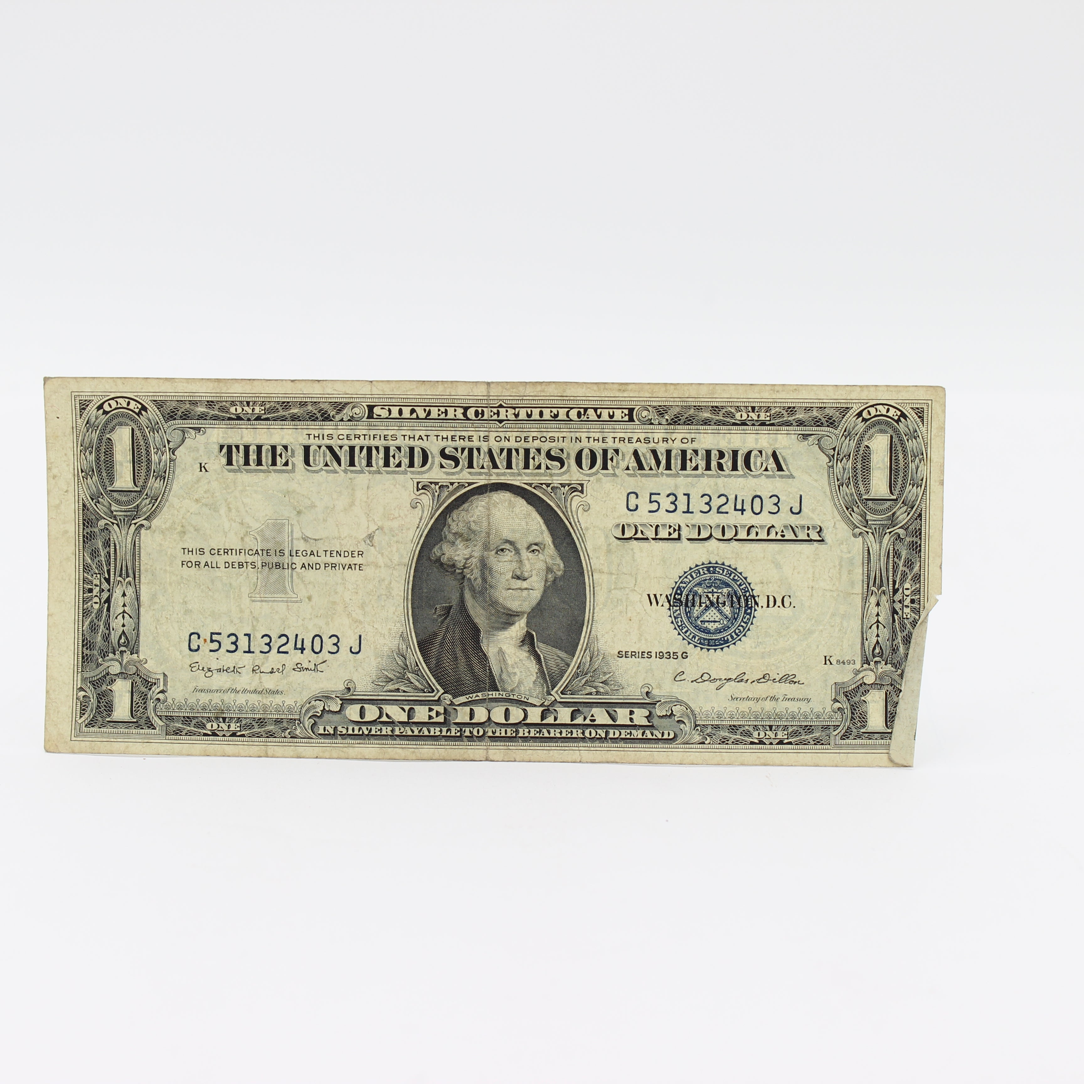 1935 - Lot of 20 - One Dollar Silver Certificate
