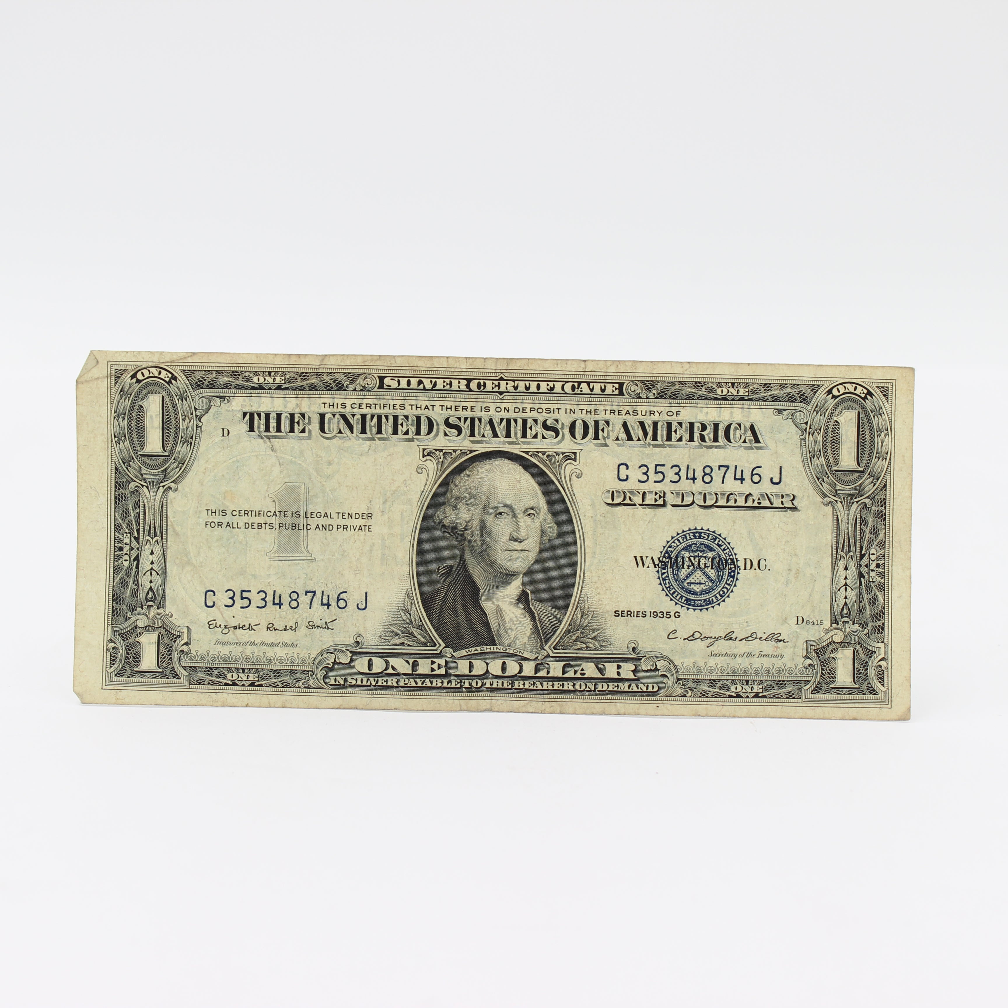 1935 - Lot of 20 - One Dollar Silver Certificate