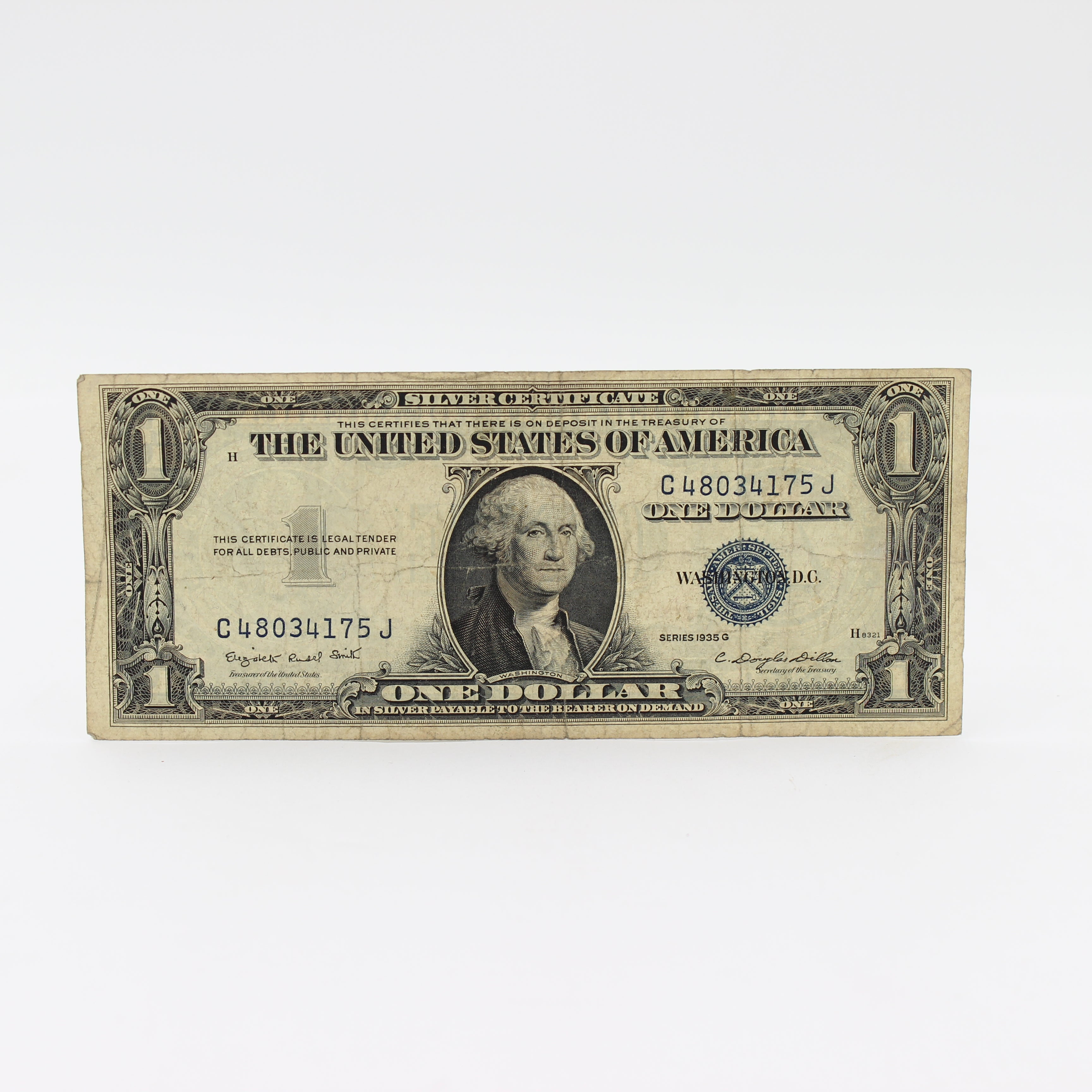 1935 - Lot of 20 - One Dollar Silver Certificate