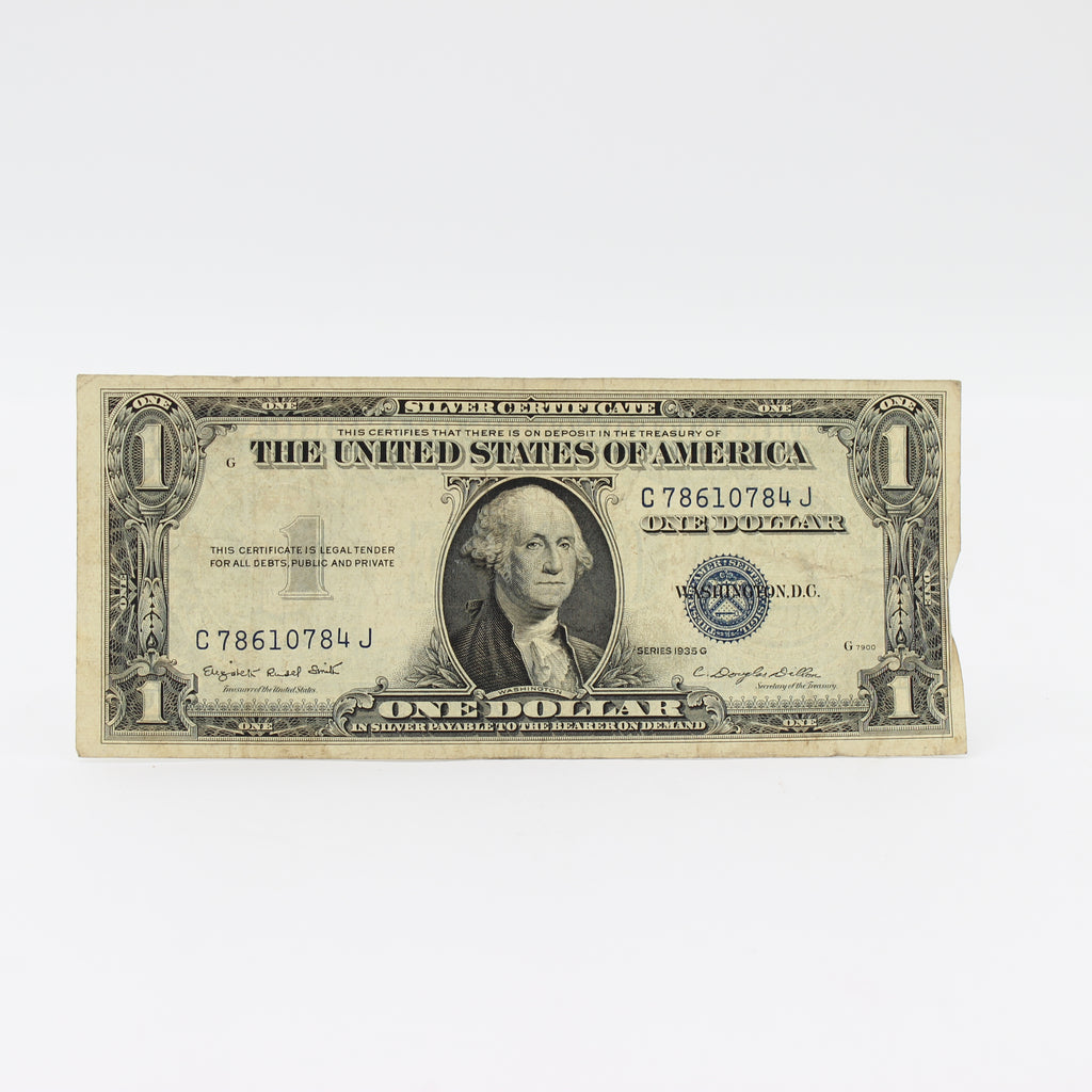1935 - Lot of 20 - One Dollar Silver Certificate