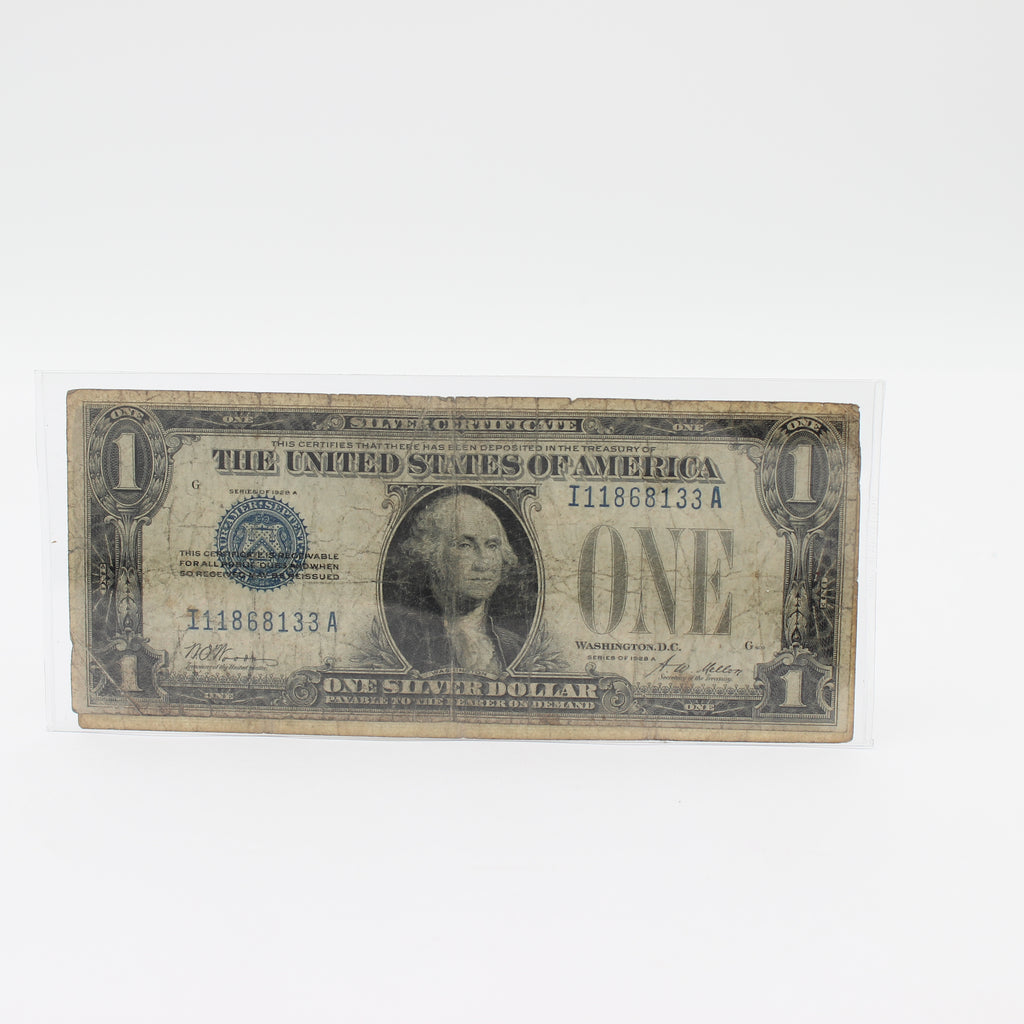 1928-A (2) One Dollar Silver Certificate (1186)