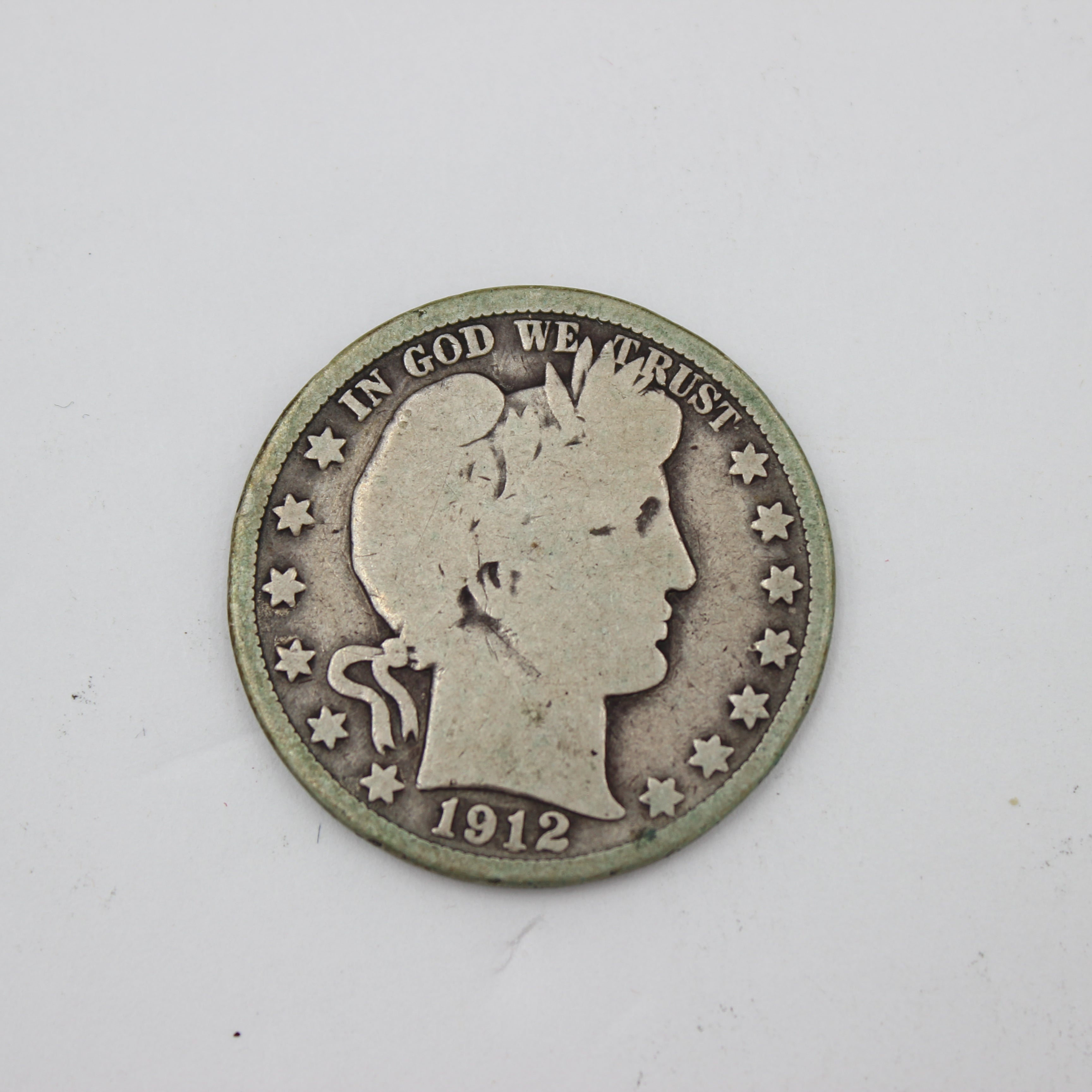 1912 Barber Half Dollar