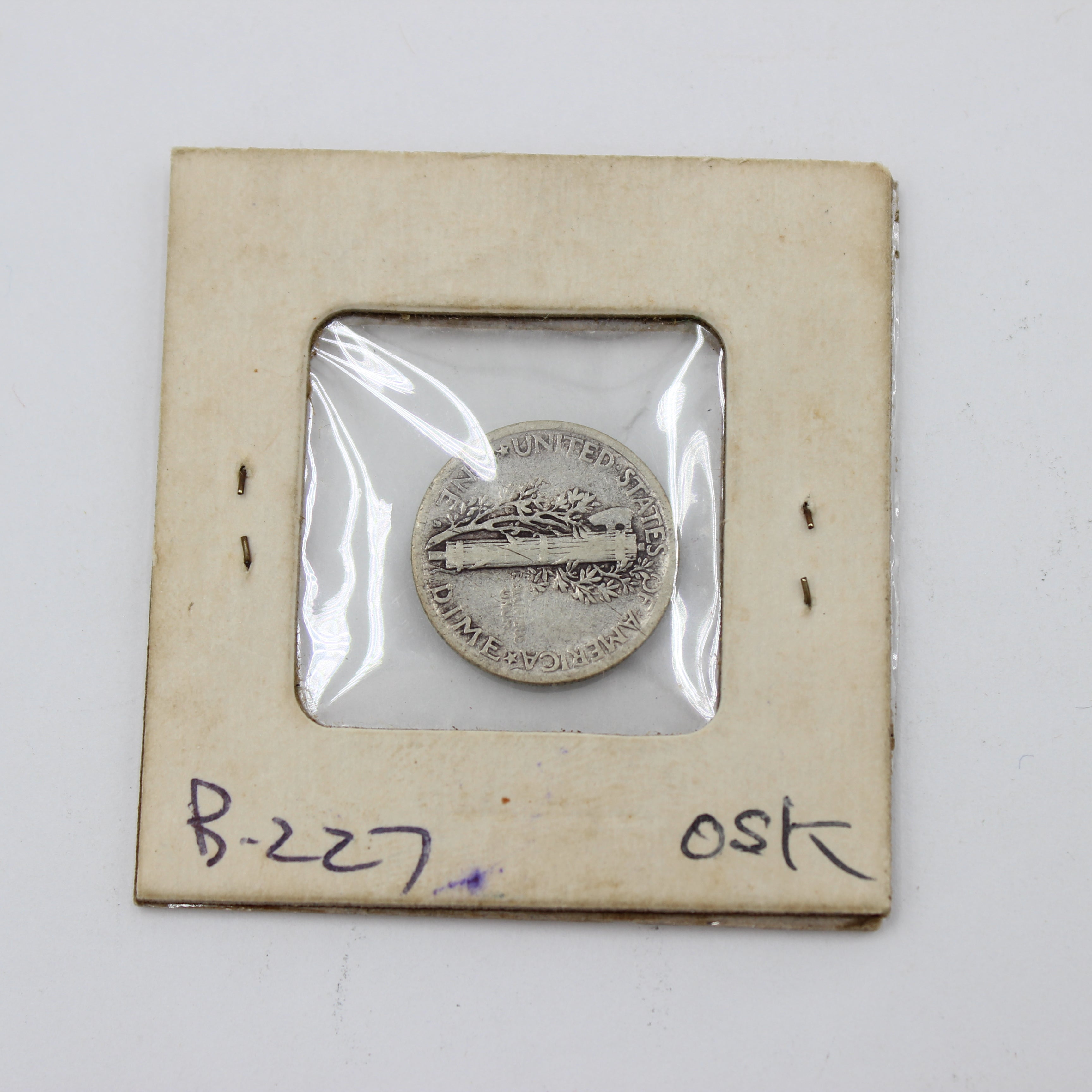 1945 Micro S Mercery Dime