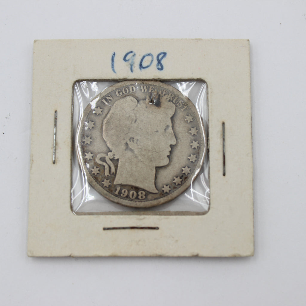 1908 Barber Half Dollar