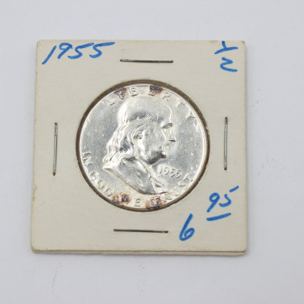 1955 Franklin Silver Half Dollar