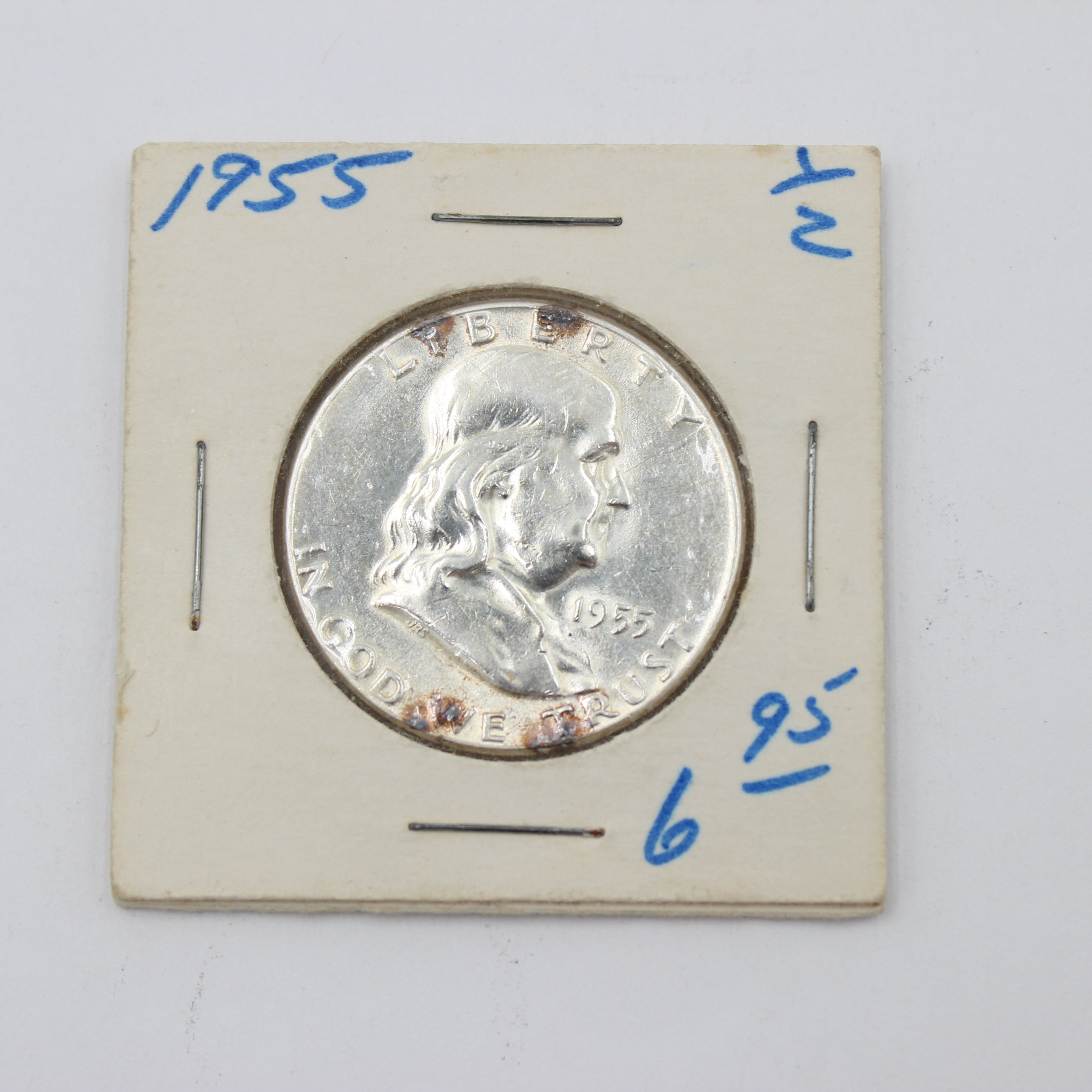 1955 Franklin Silver Half Dollar