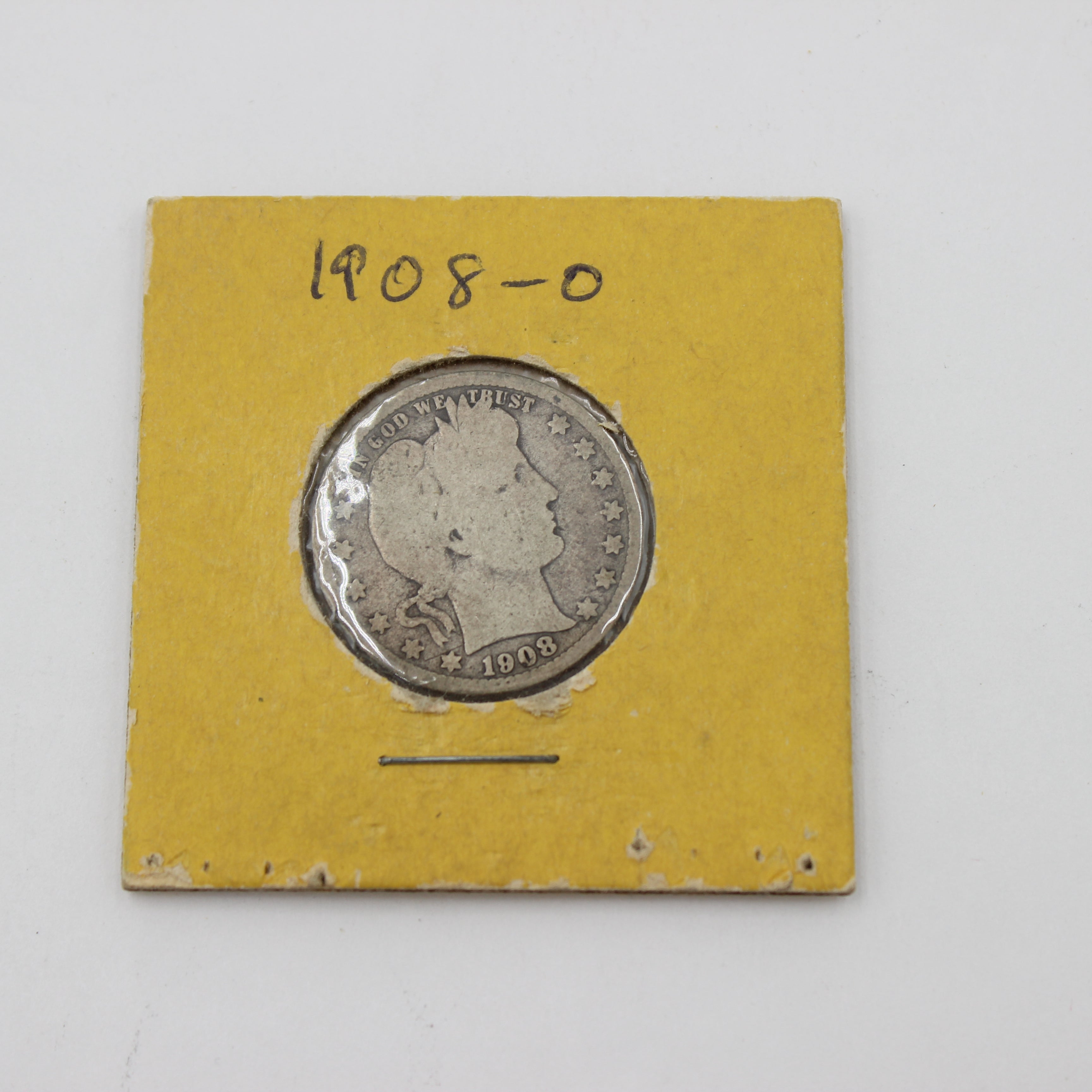 1908 Barber Quarter