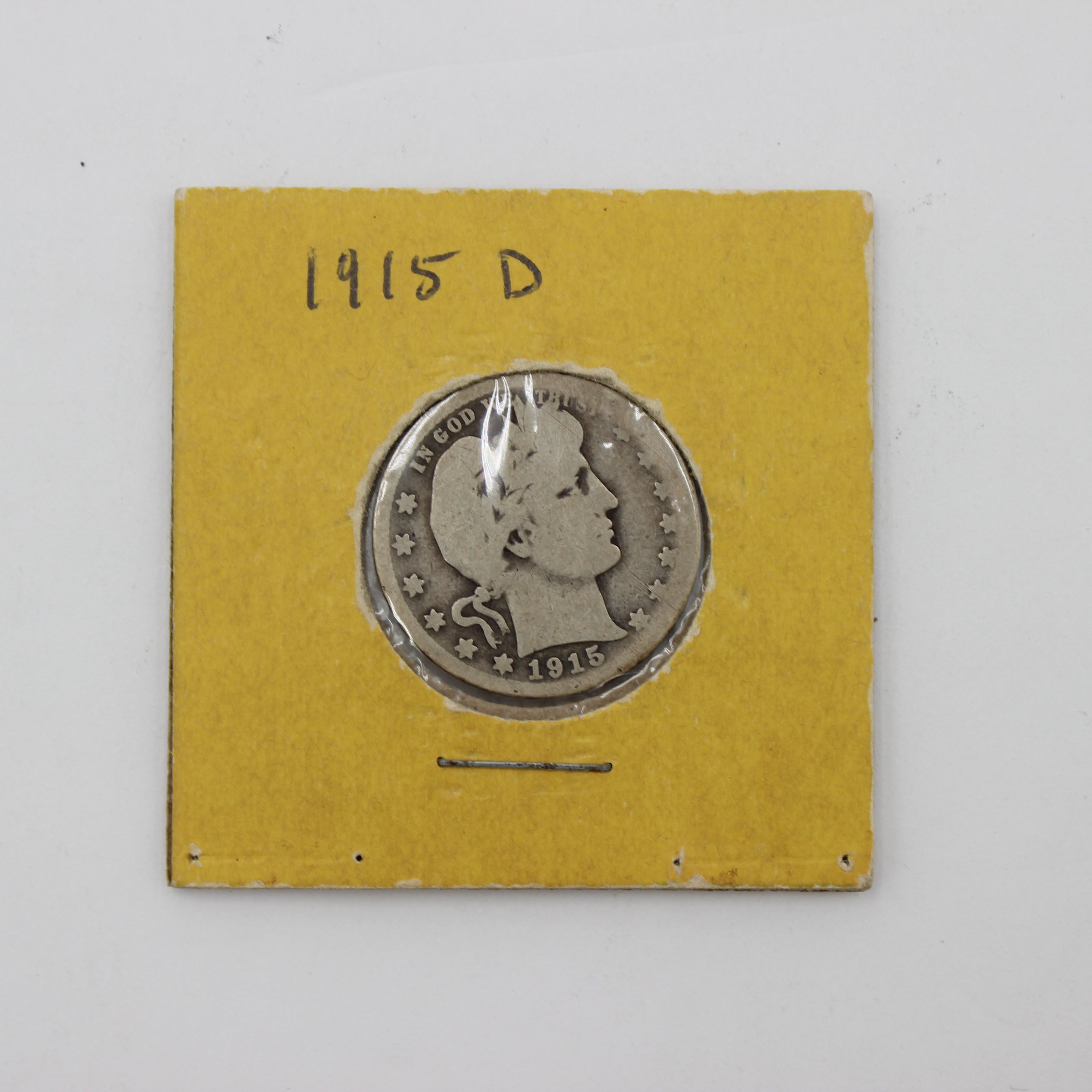 1915 D Barber Quarter