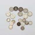 Lot Of 19 Silver Coins