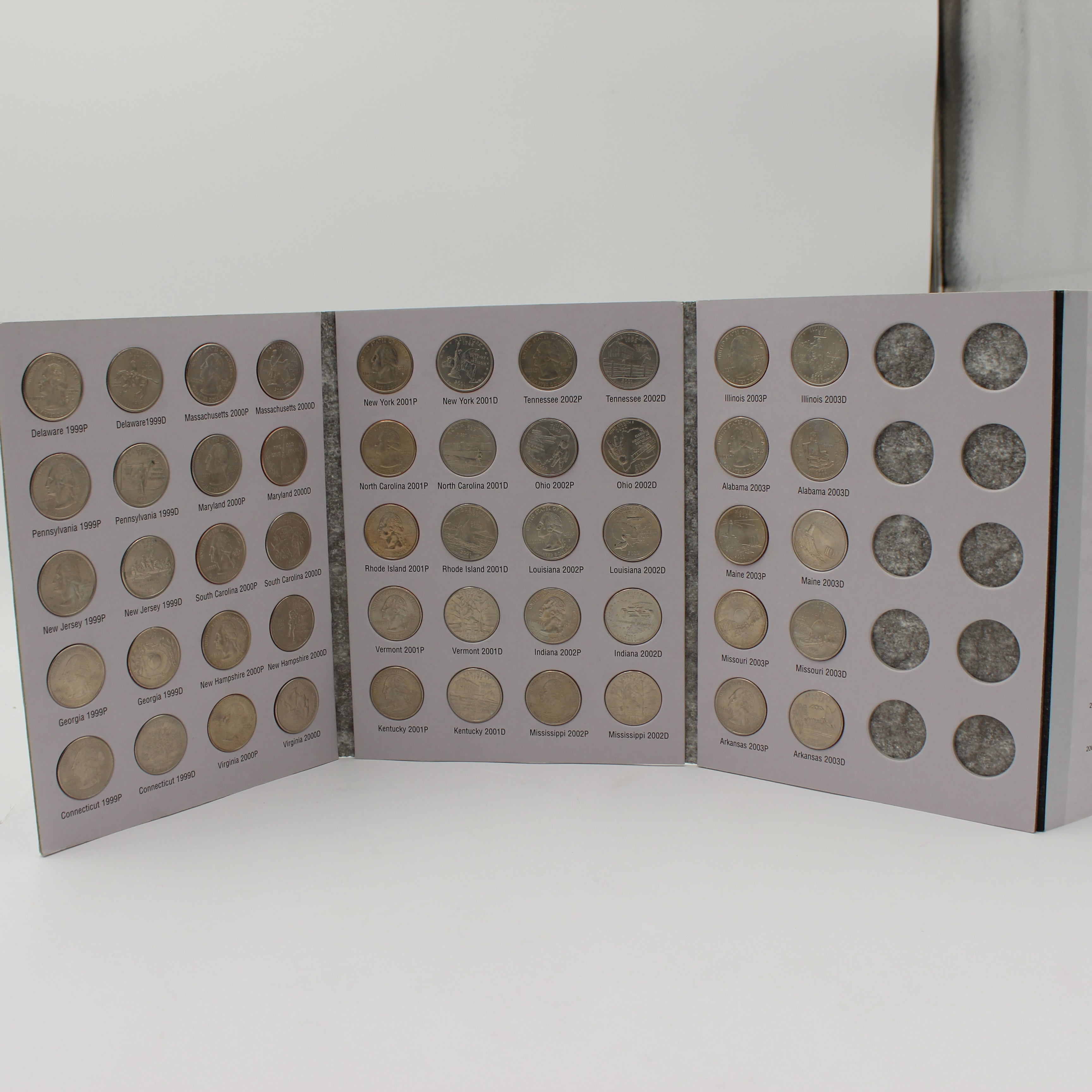 Washington Quarters State Collection (Complete Set) (2003 Volume 1, 1999)