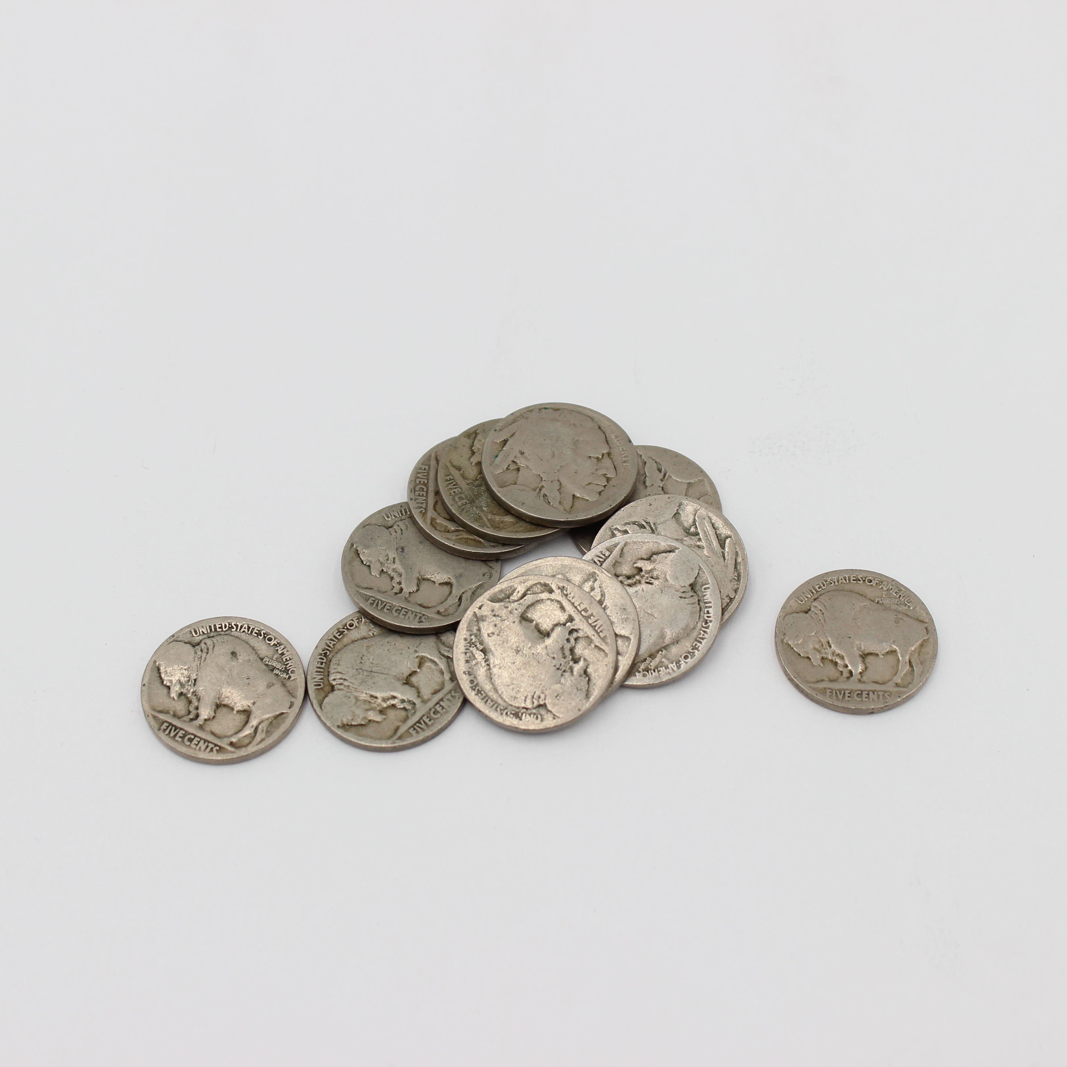 Buffalo Nickel (12) Lot