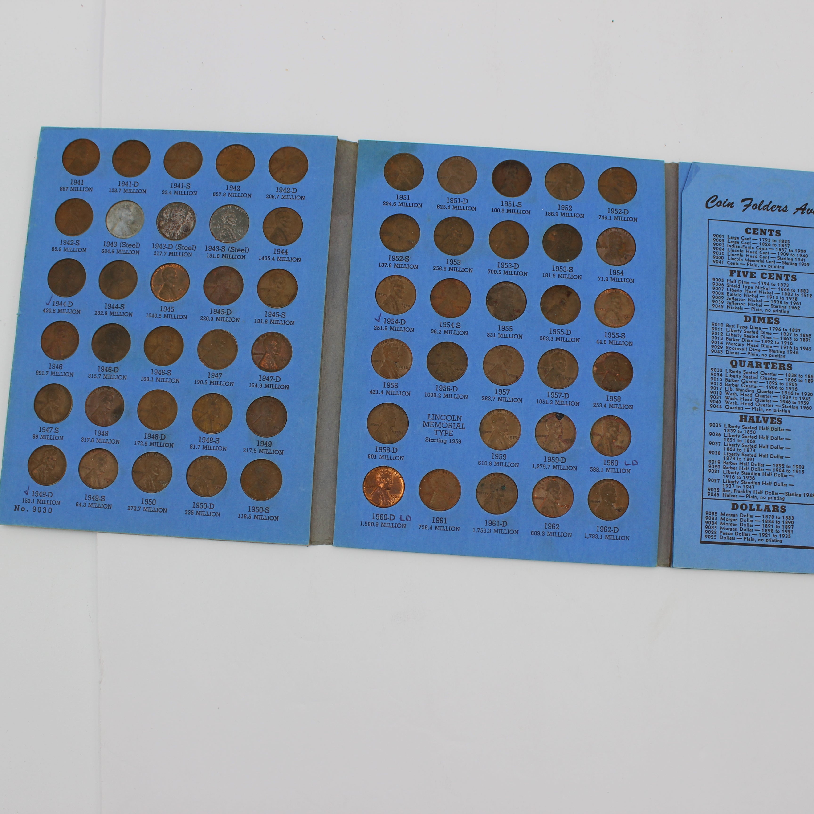 Lincoln Head Cent Collection Book (1909)