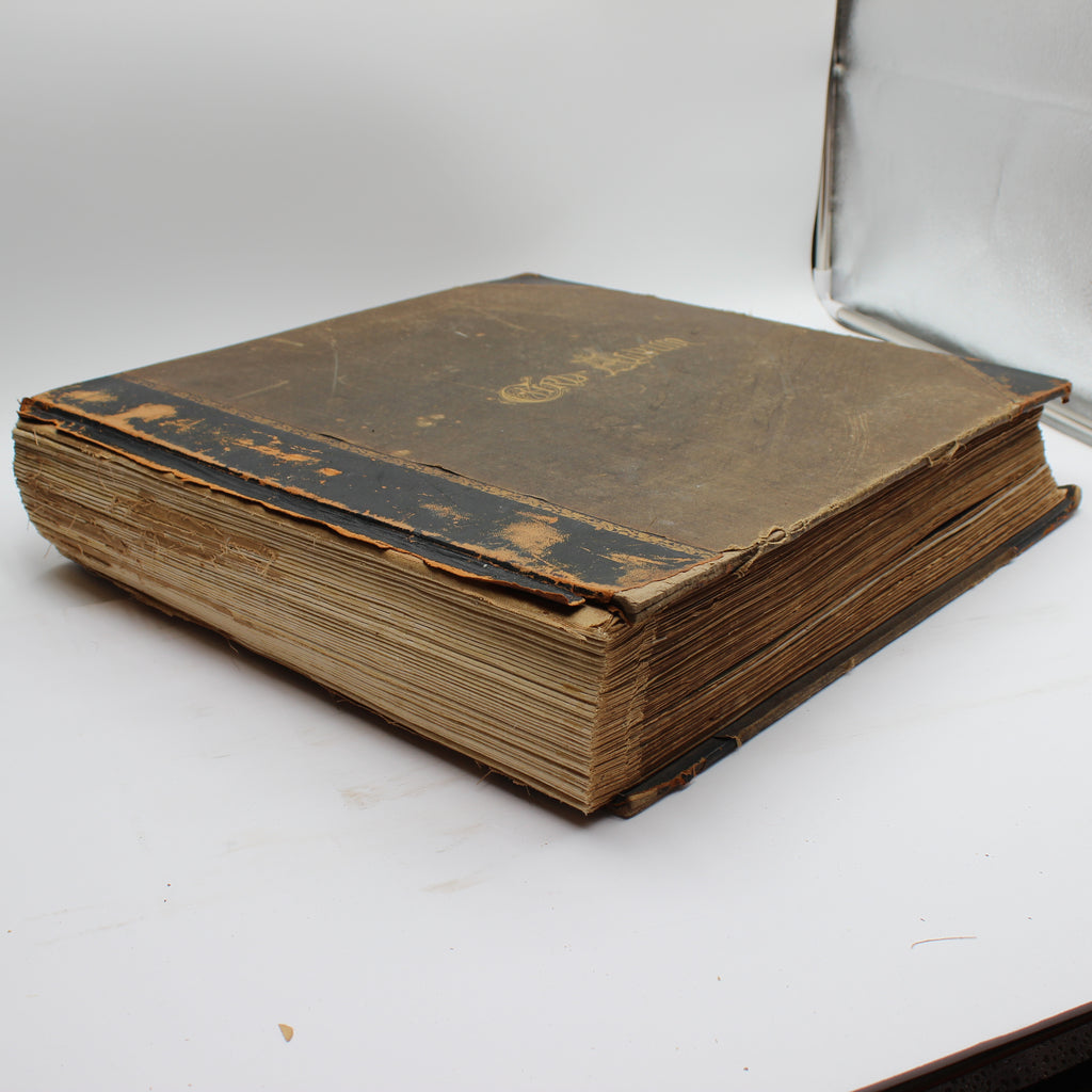 Album Full of Cards circa Early 1900s