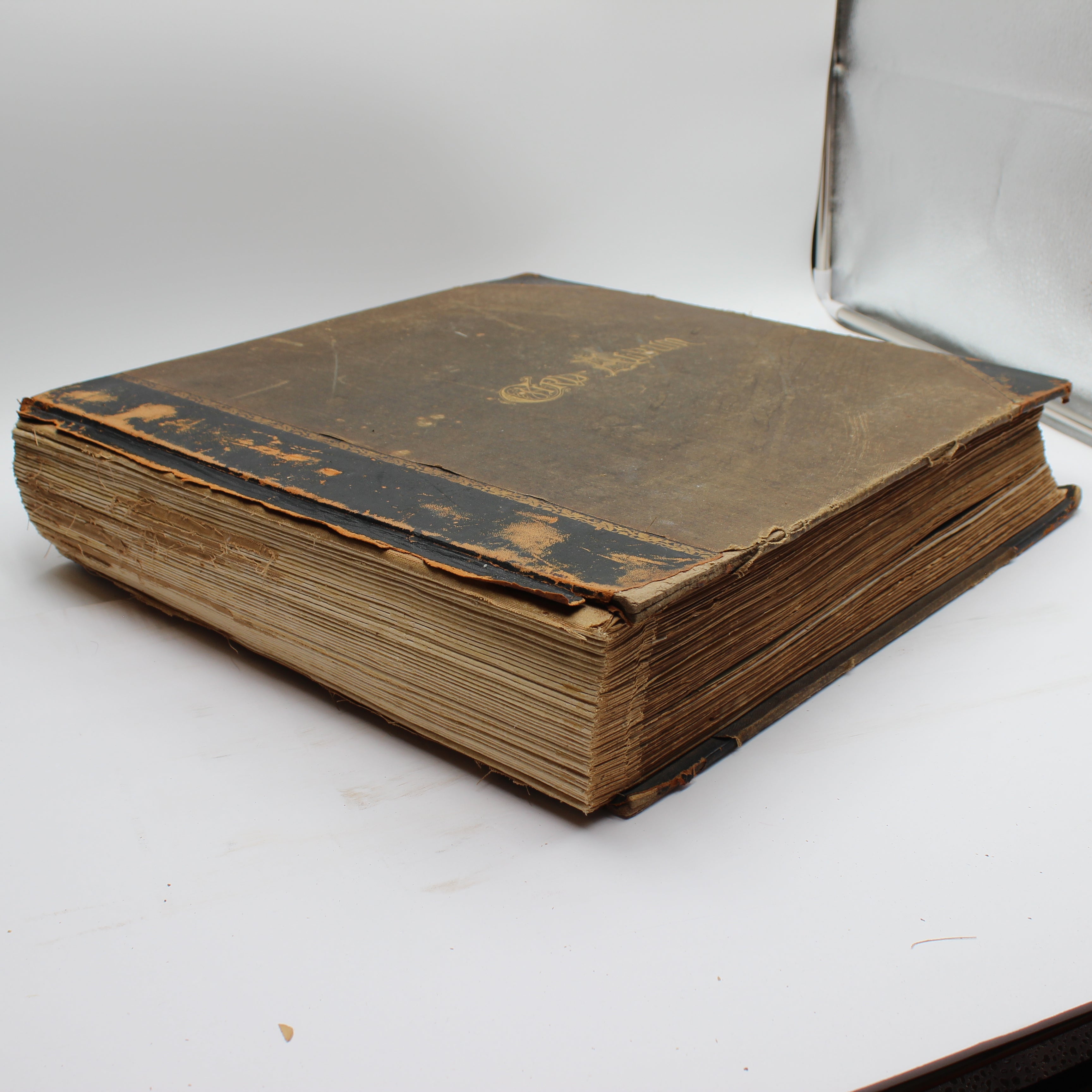 Album Full of Cards circa Early 1900s
