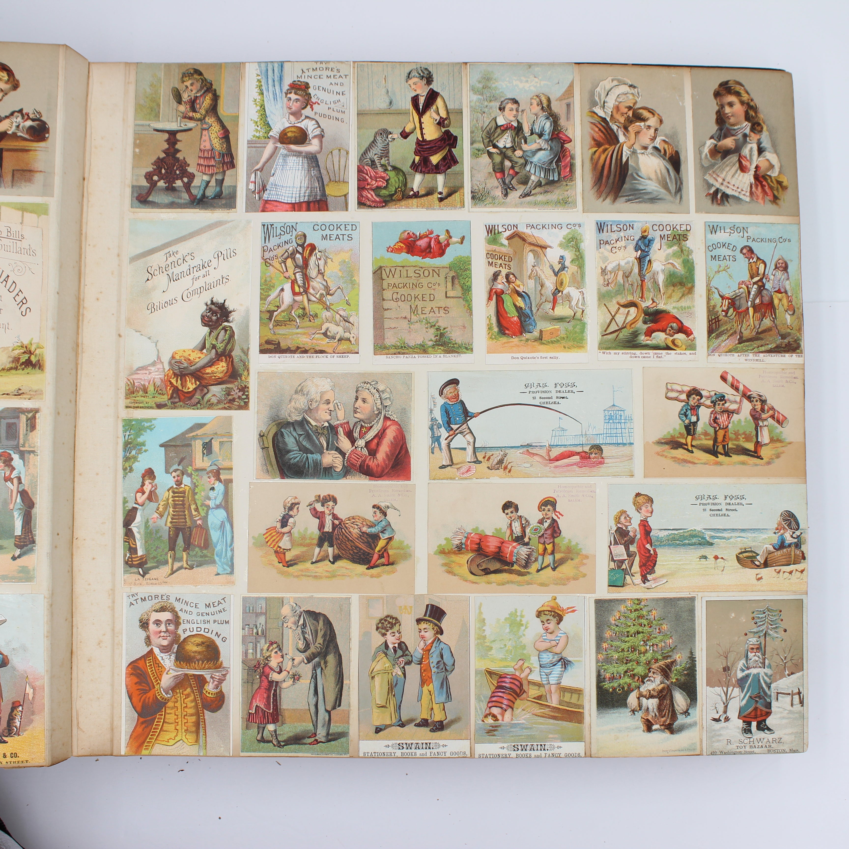 Album Full of Cards circa Early 1900s