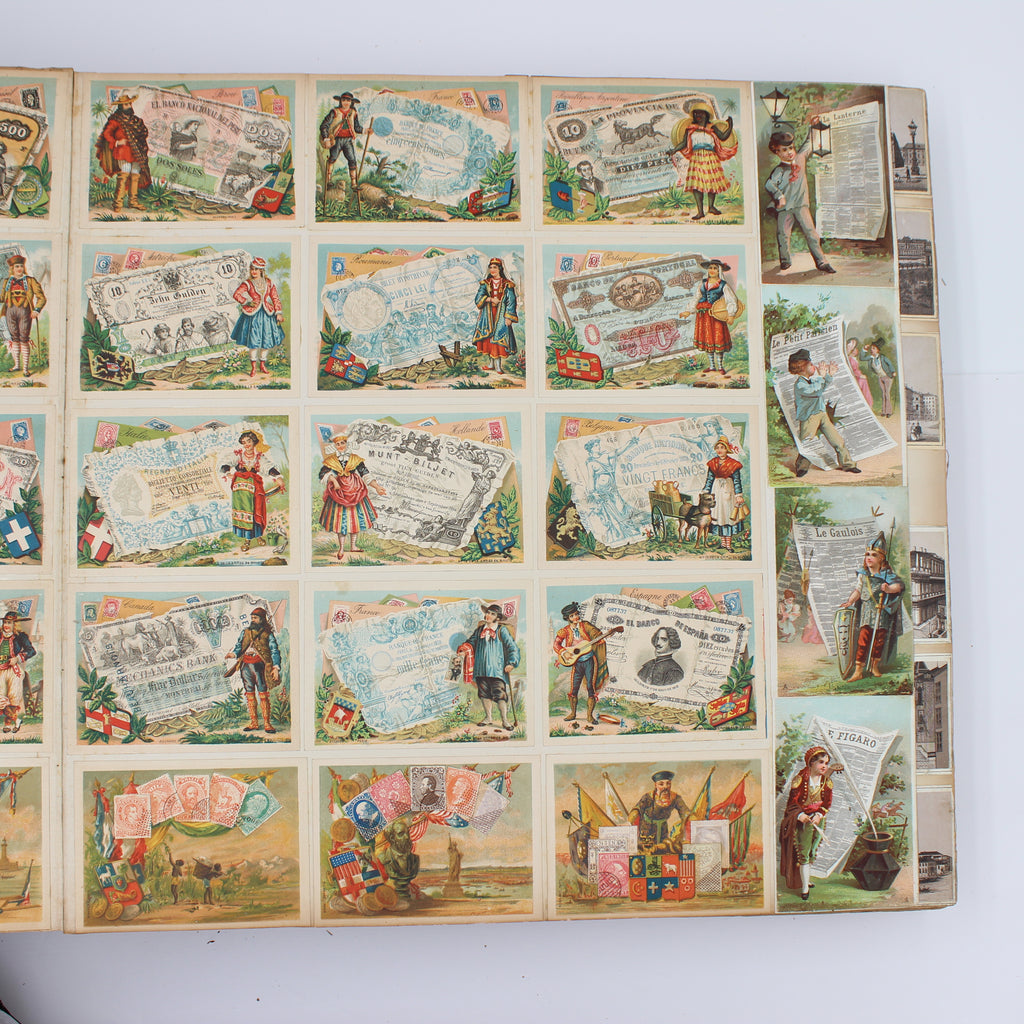 Album Full of Cards circa Early 1900s