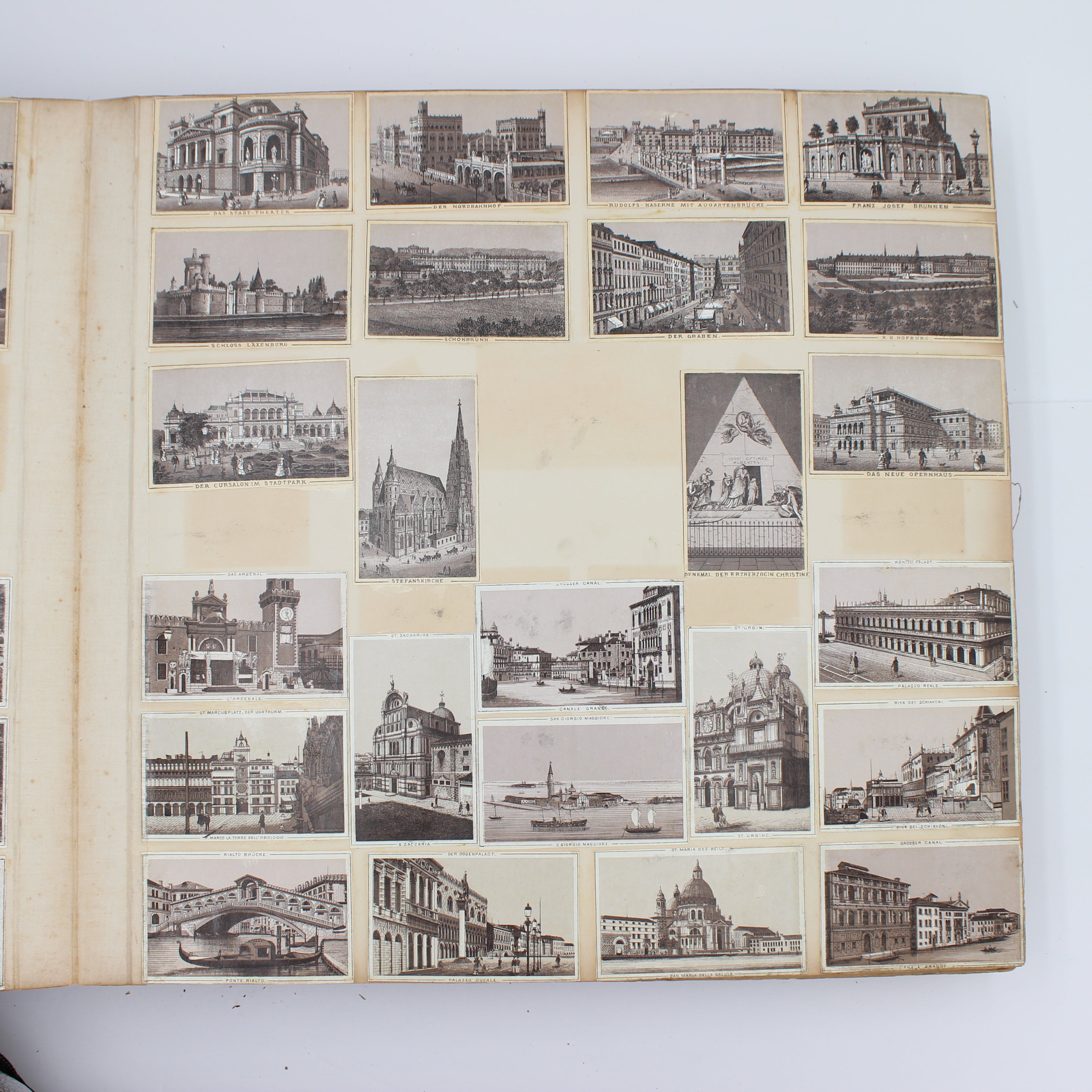 Album Full of Cards circa Early 1900s