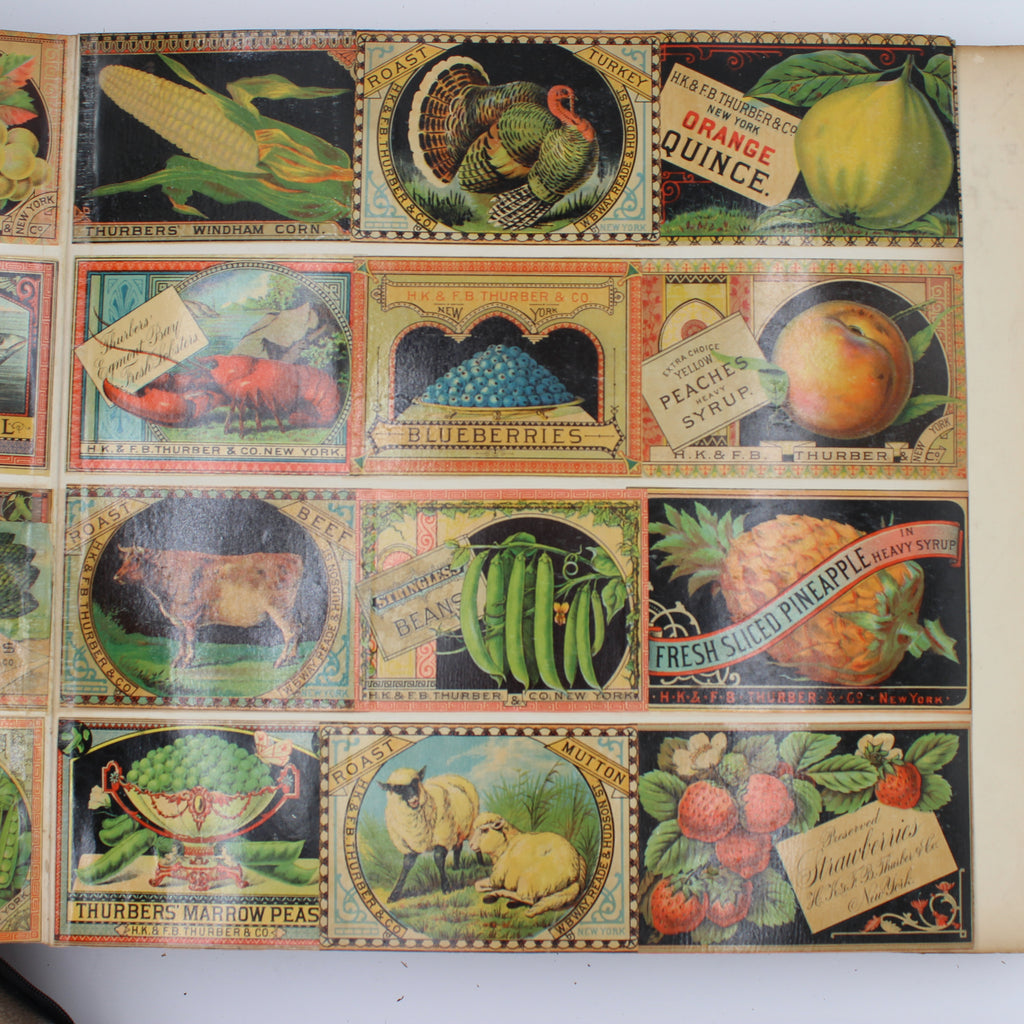 Album Full of Cards circa Early 1900s