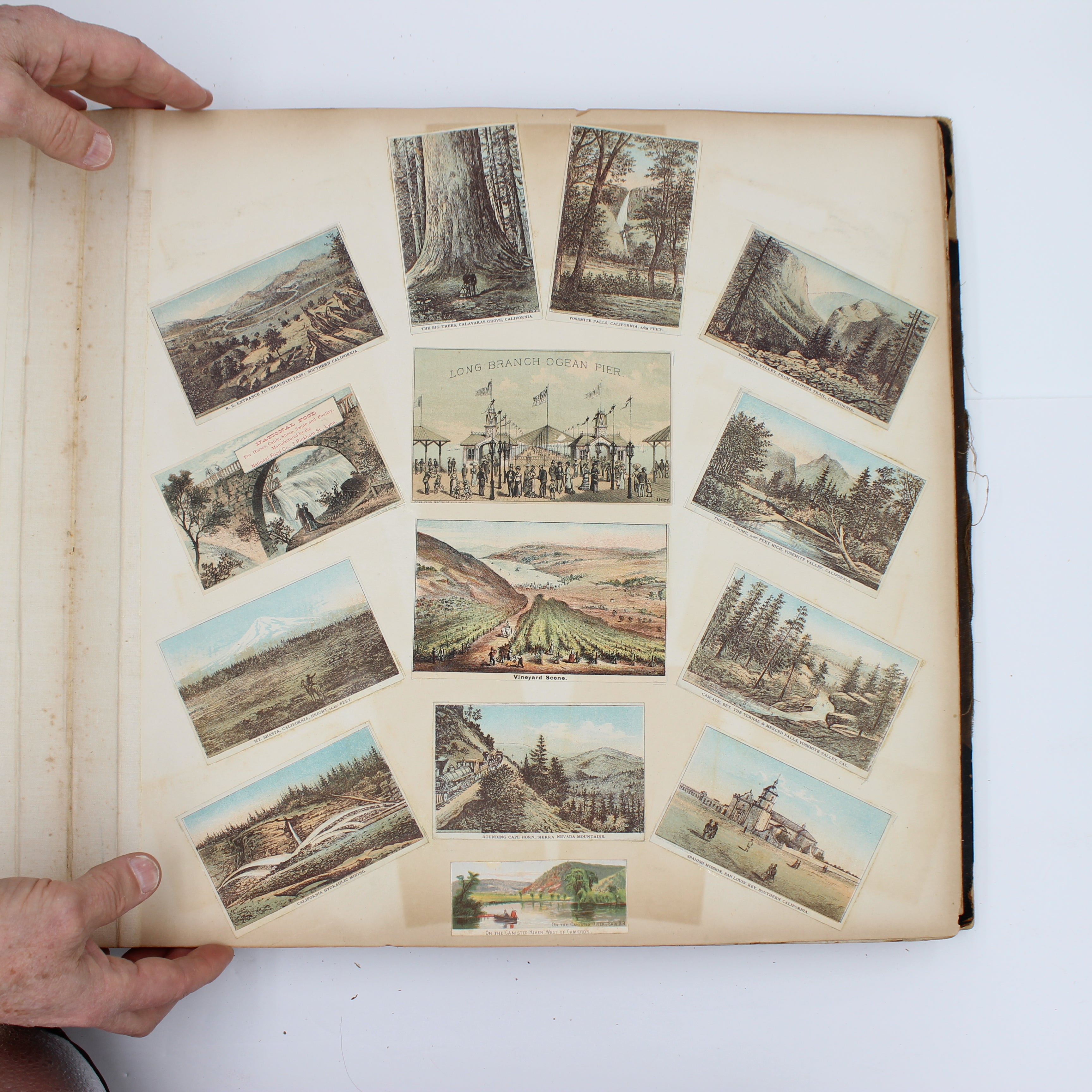 Album Full of Cards circa Early 1900s