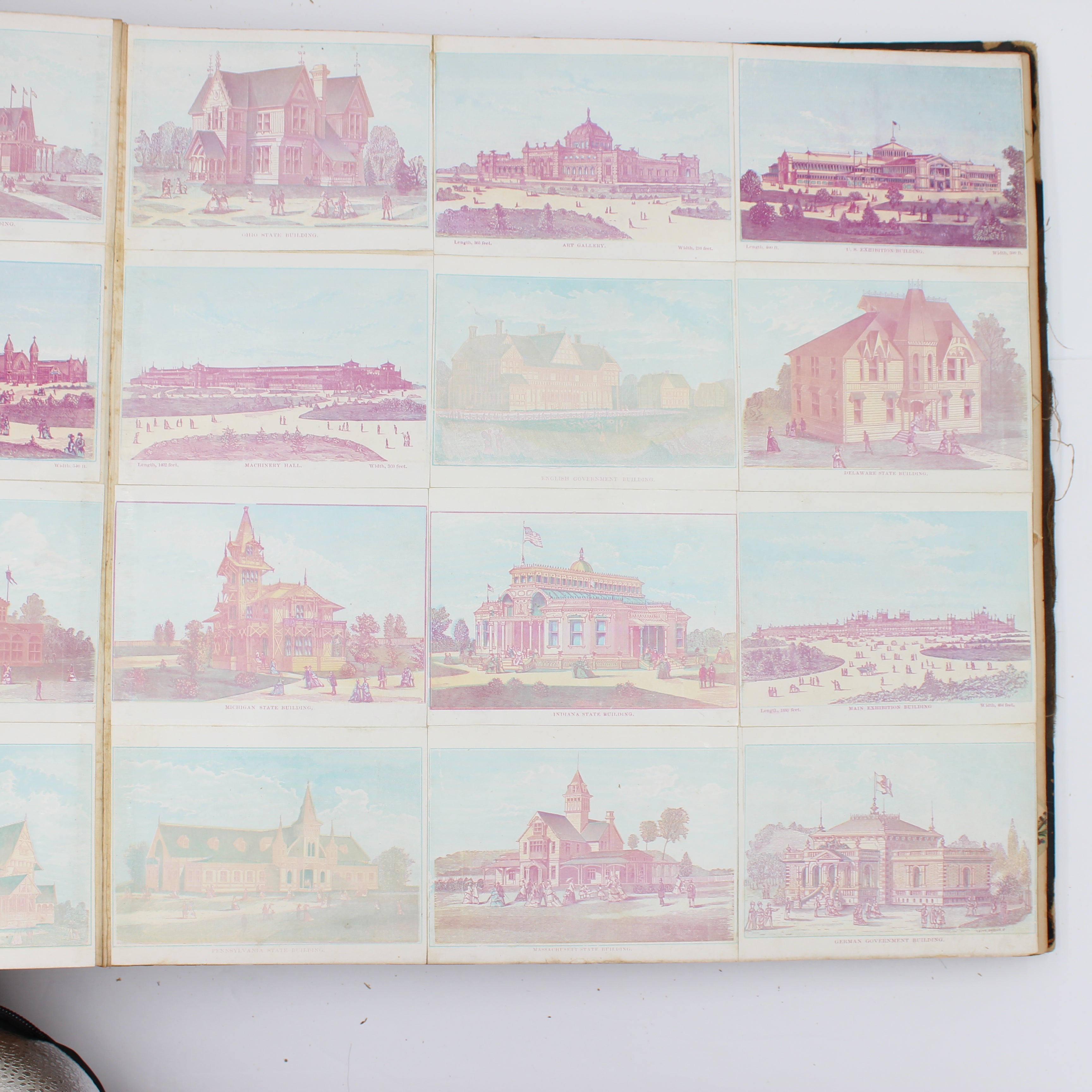Album Full of Cards circa Early 1900s