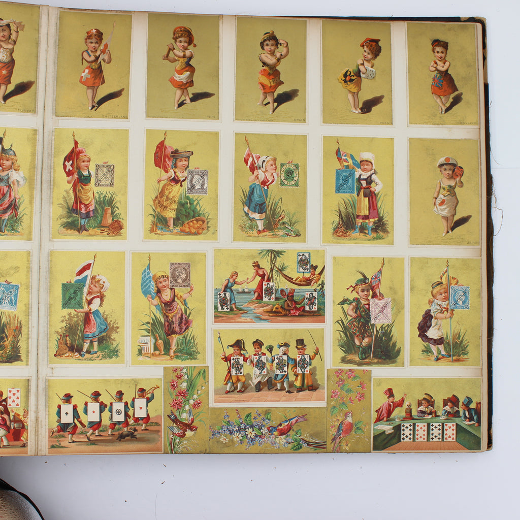 Album Full of Cards circa Early 1900s