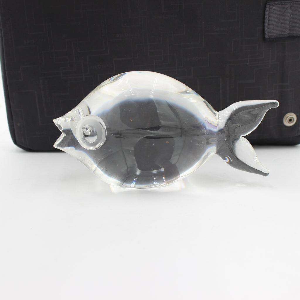 Steuben Crystal Reef Fish