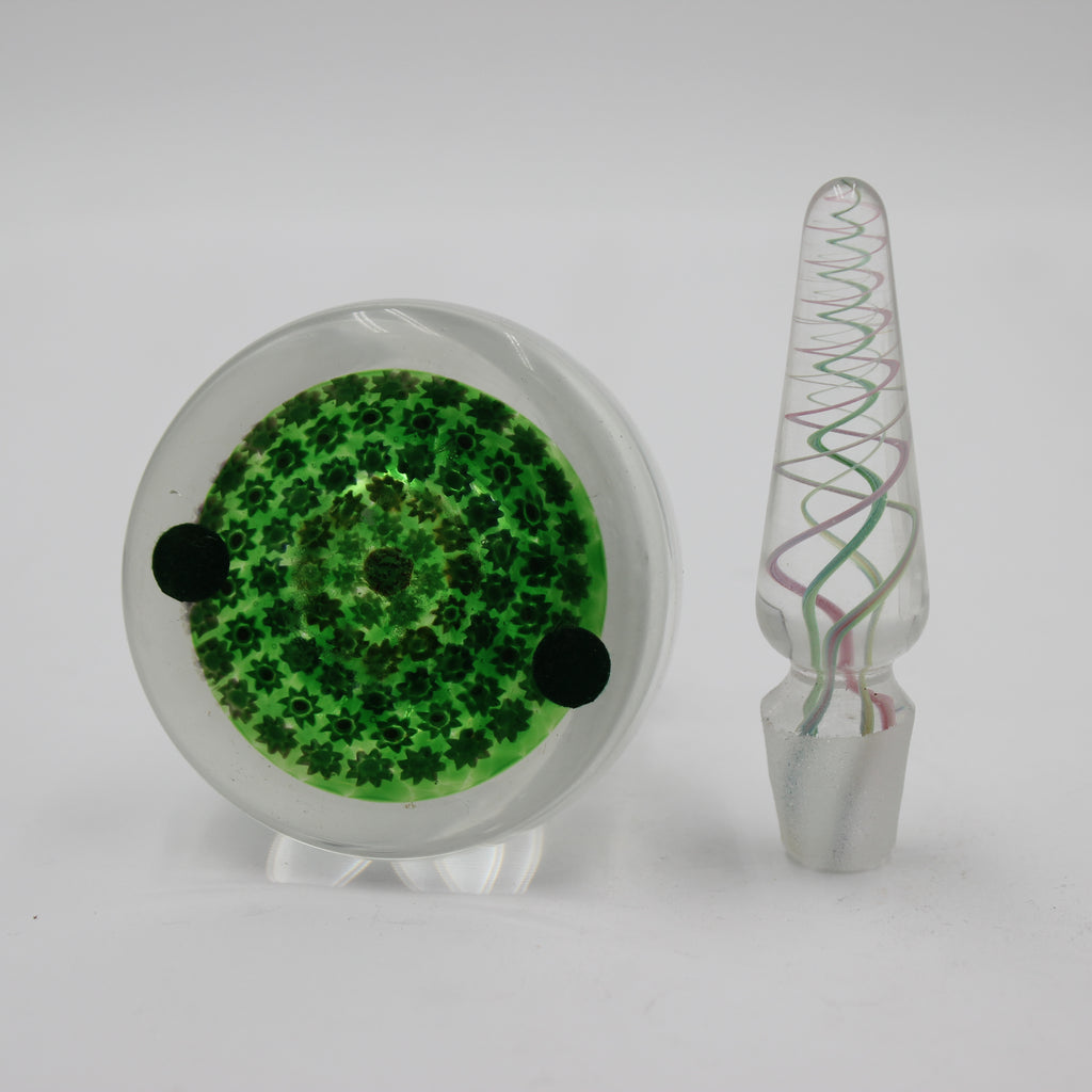 Perthshire Scotland Millefiori Perfume Bottle with Lid