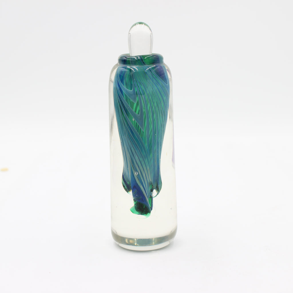 Glass Perfume Bottle with Lid