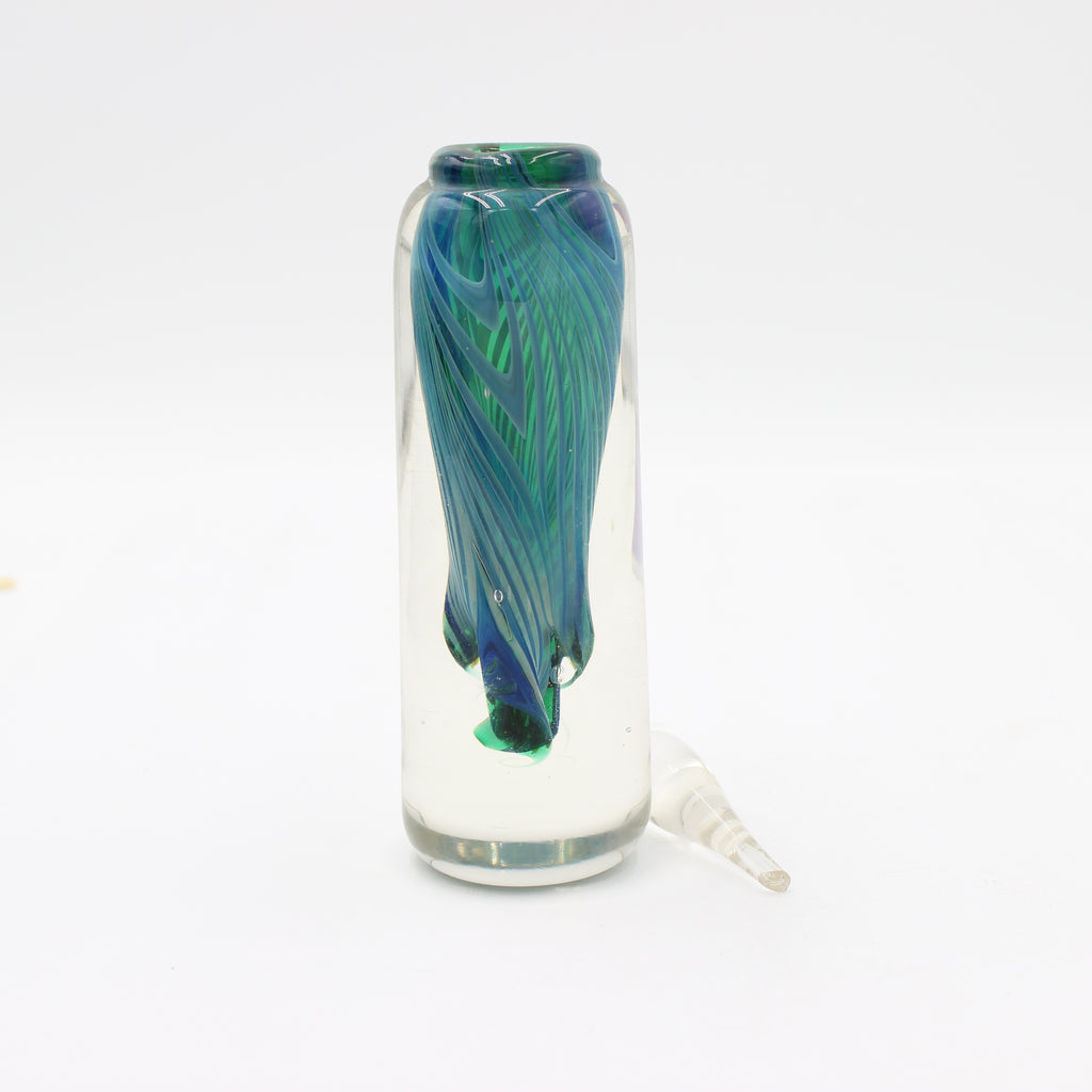 Glass Perfume Bottle with Lid